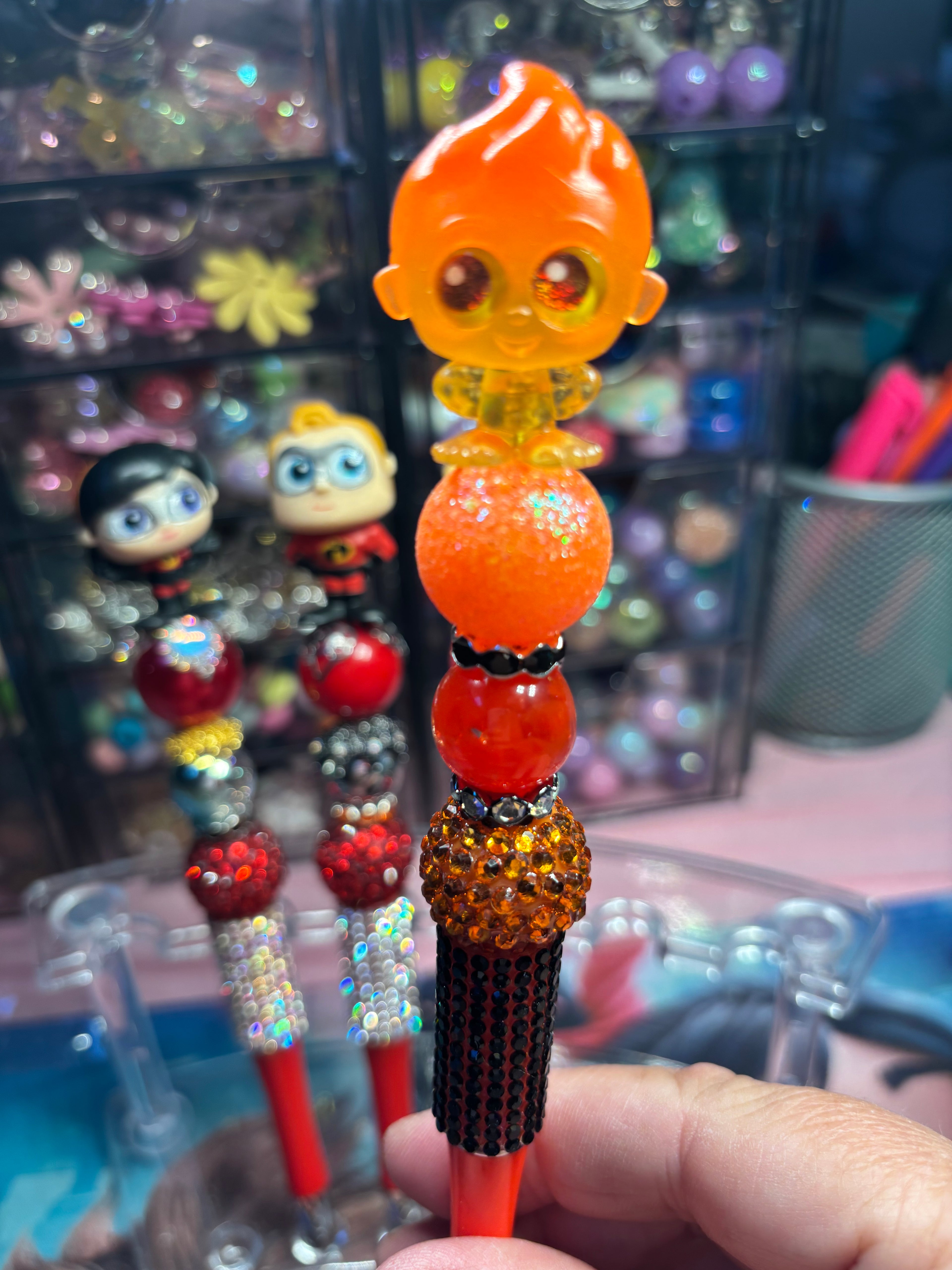 Incredibles Inspired Beaded Pen