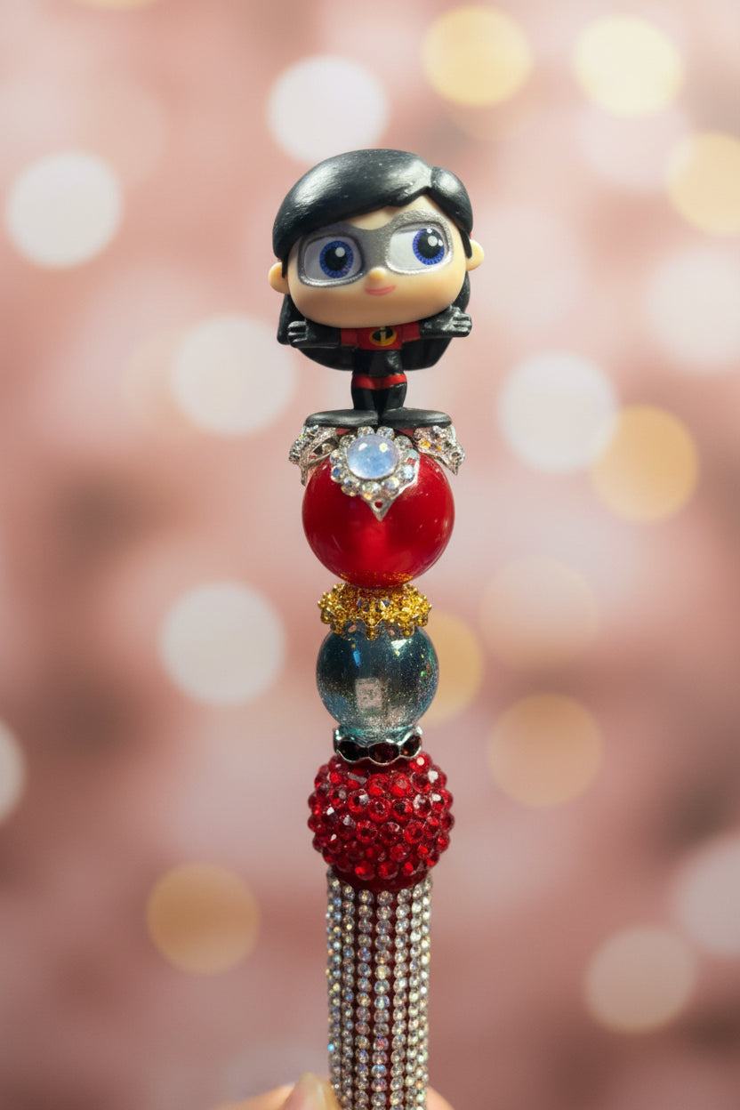 Incredibles Inspired Beaded Pen