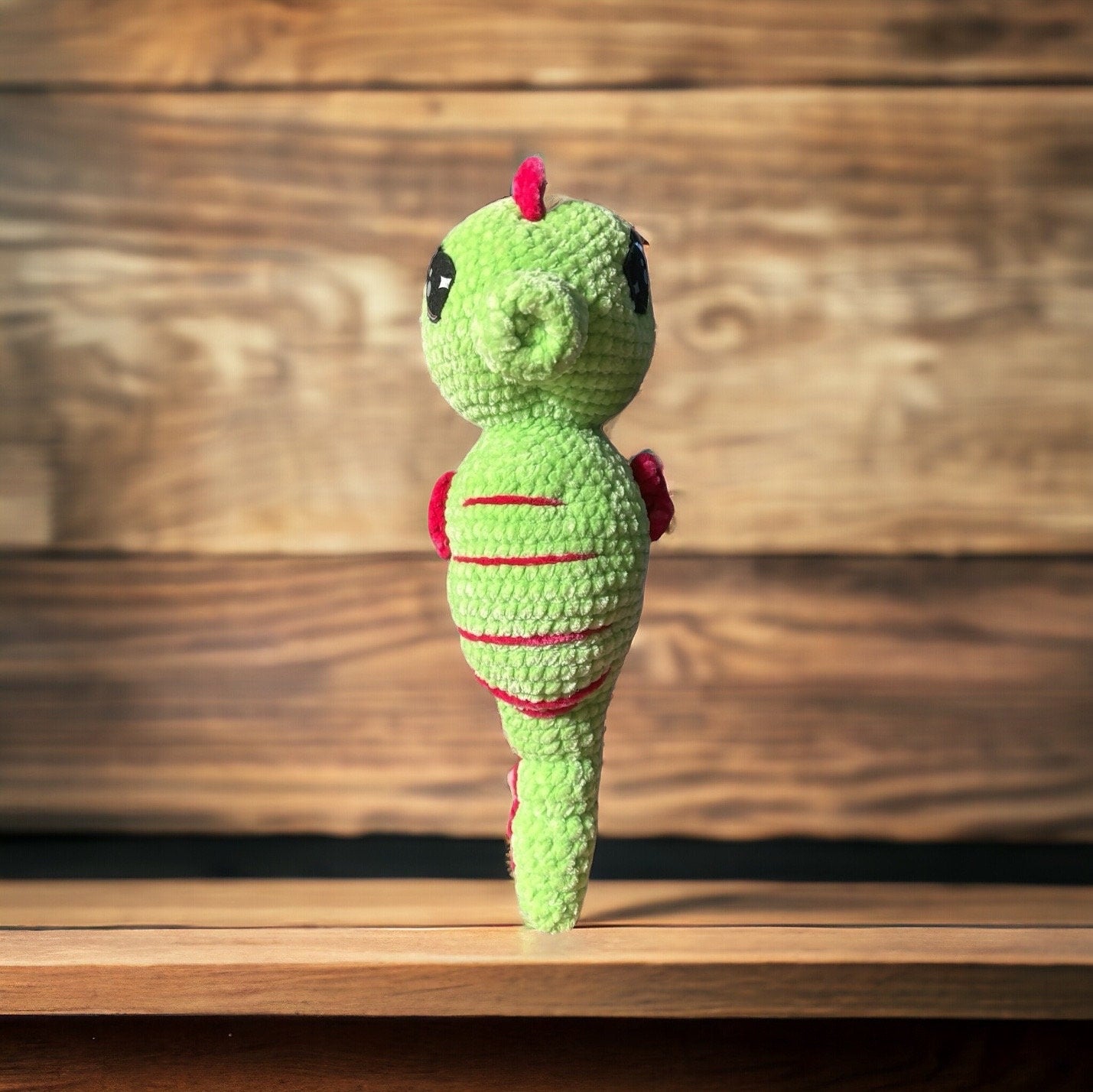 Crochet seahorse Plushie Amigurumi