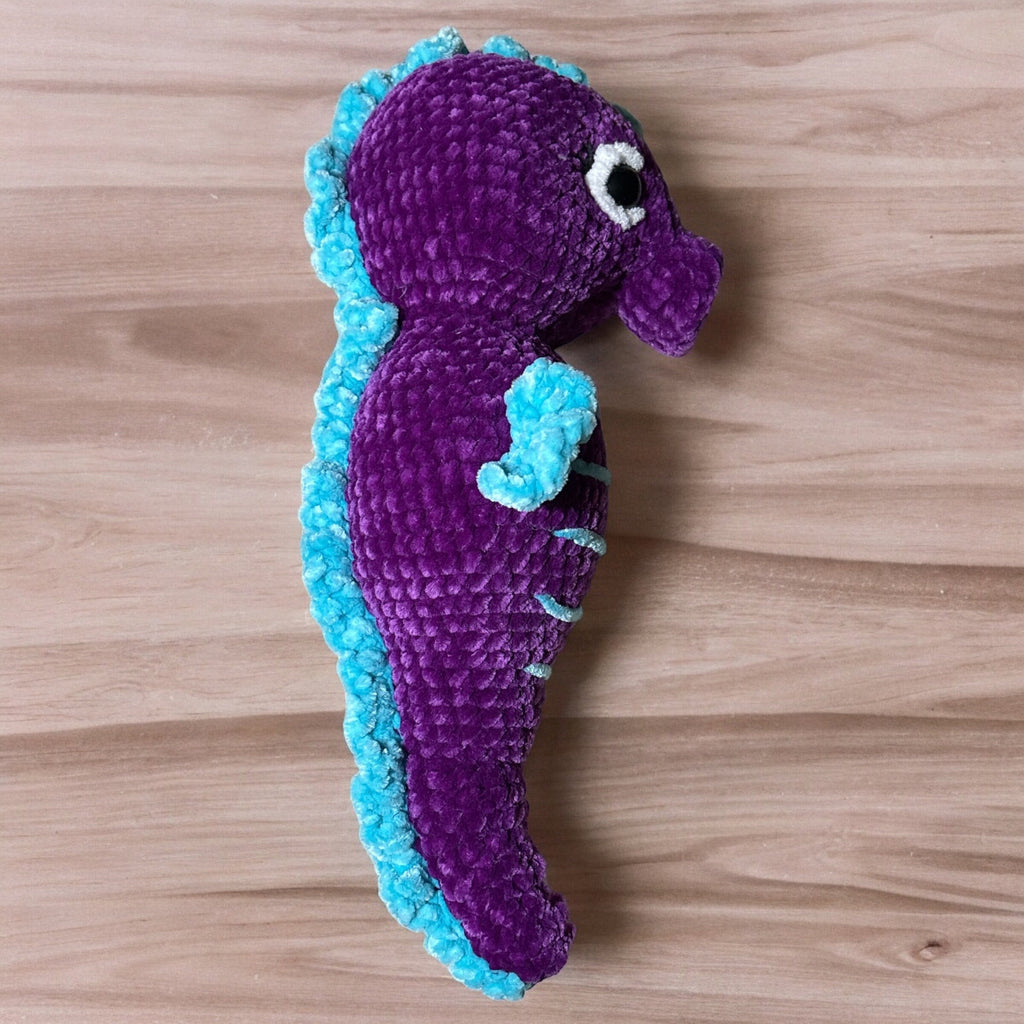 Crochet seahorse Plushie Amigurumi