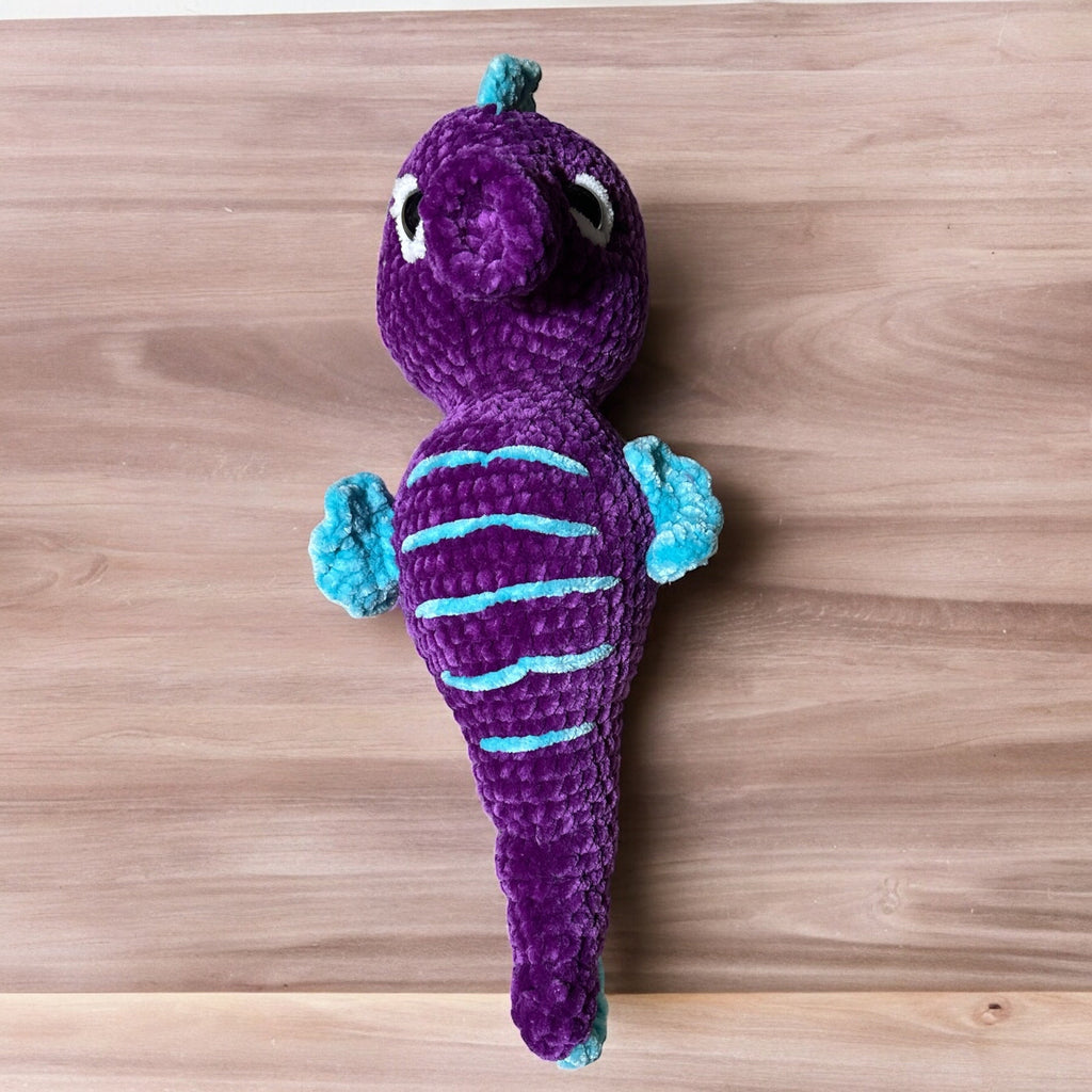 Crochet seahorse Plushie Amigurumi