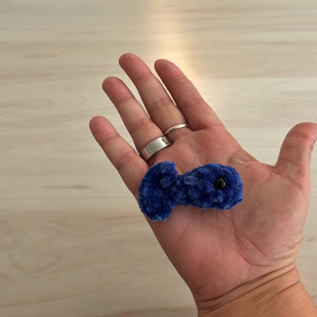 Amigurimi crochet pelican / Crab combo