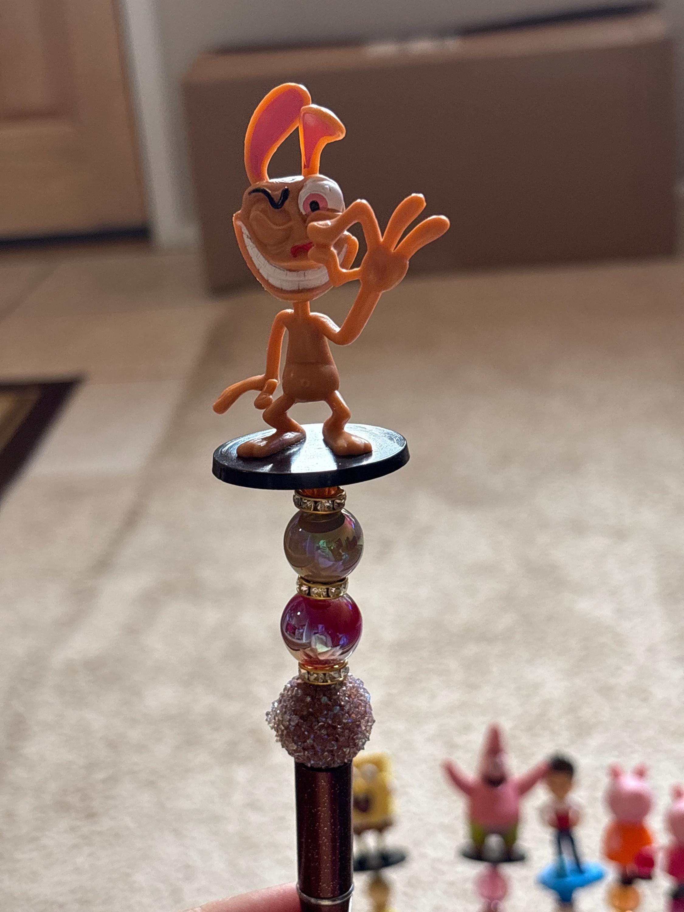 Nick TV Character Pens: Collectible Novelty Pens with Black Ink Refill
