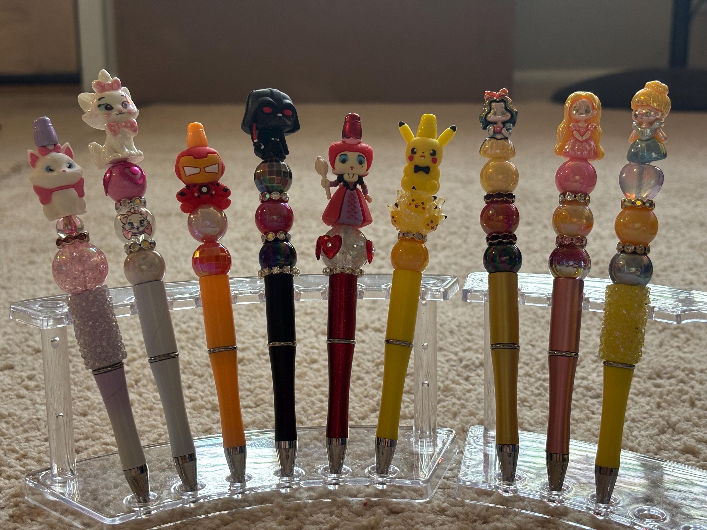 Character Pens: Novelty Writing Pens with Black Ink Refill