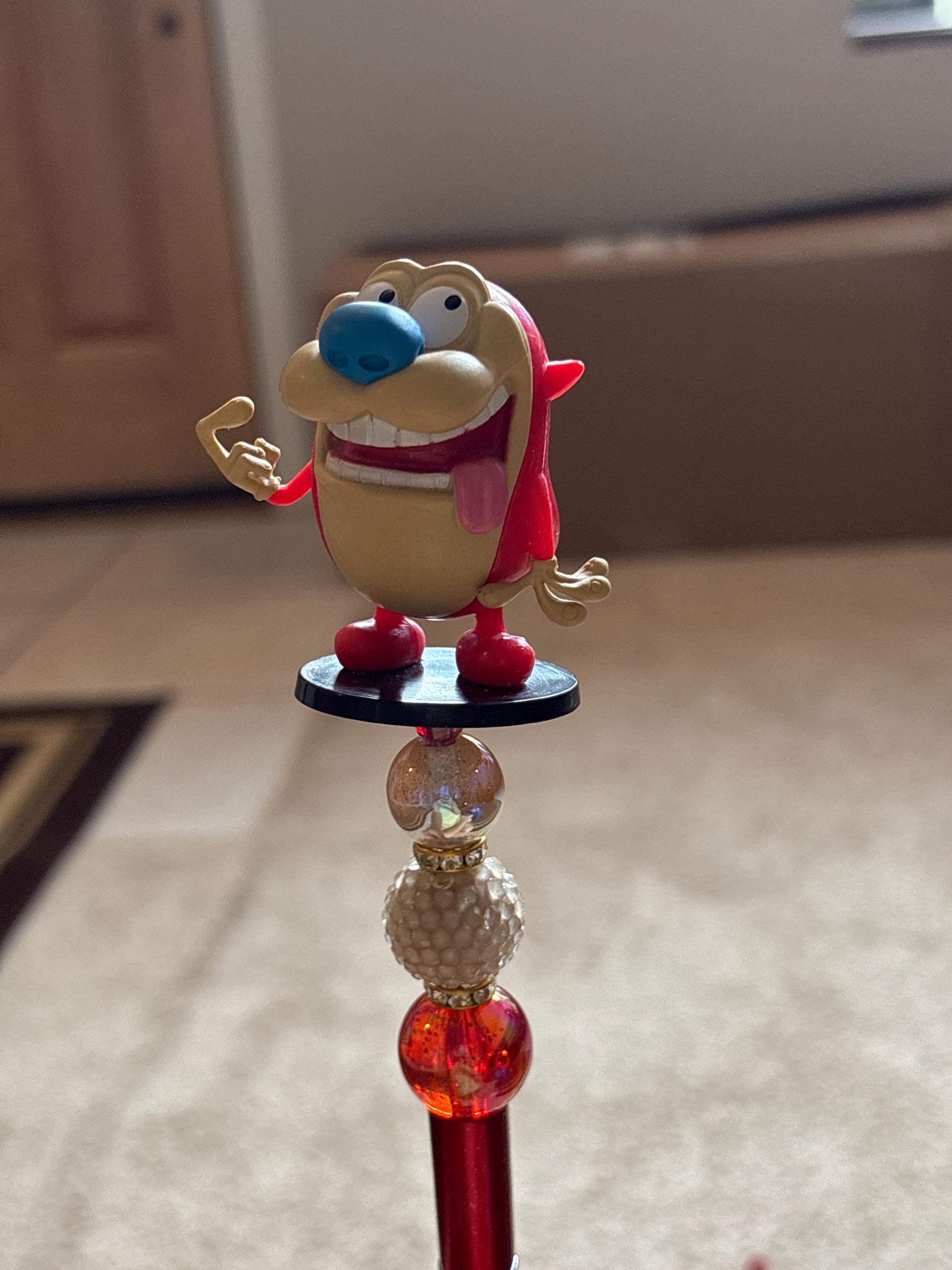Nick TV Character Pens: Collectible Novelty Pens with Black Ink Refill