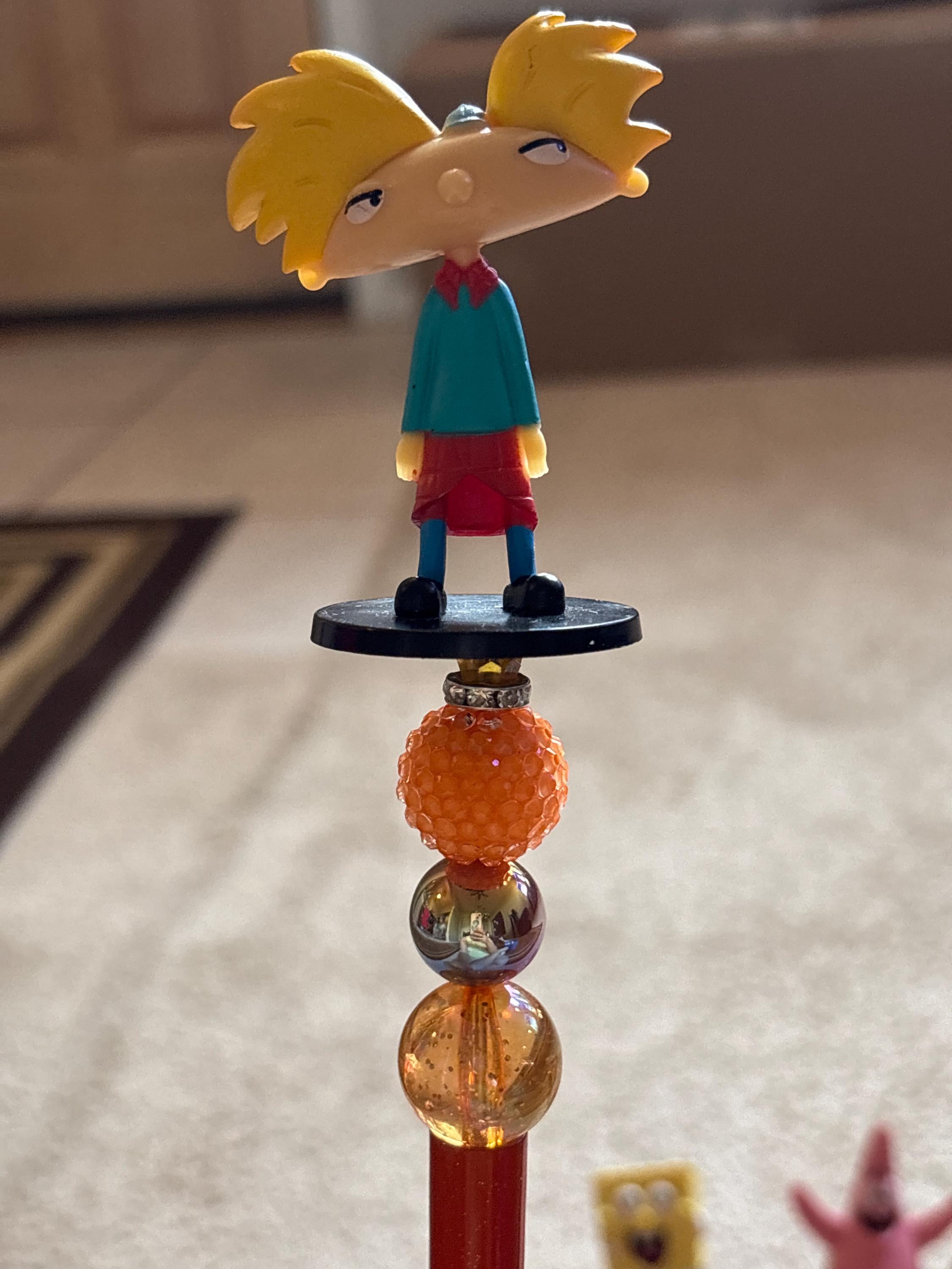 Nick TV Character Pens: Collectible Novelty Pens with Black Ink Refill