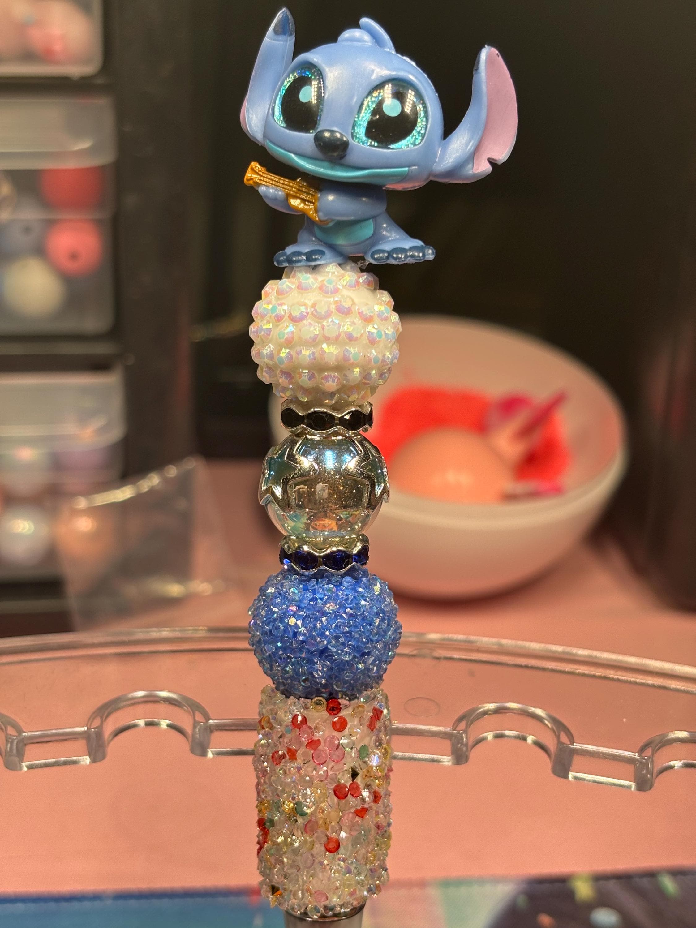 Stitch Character Pens: Extra Black Ink Refill Included