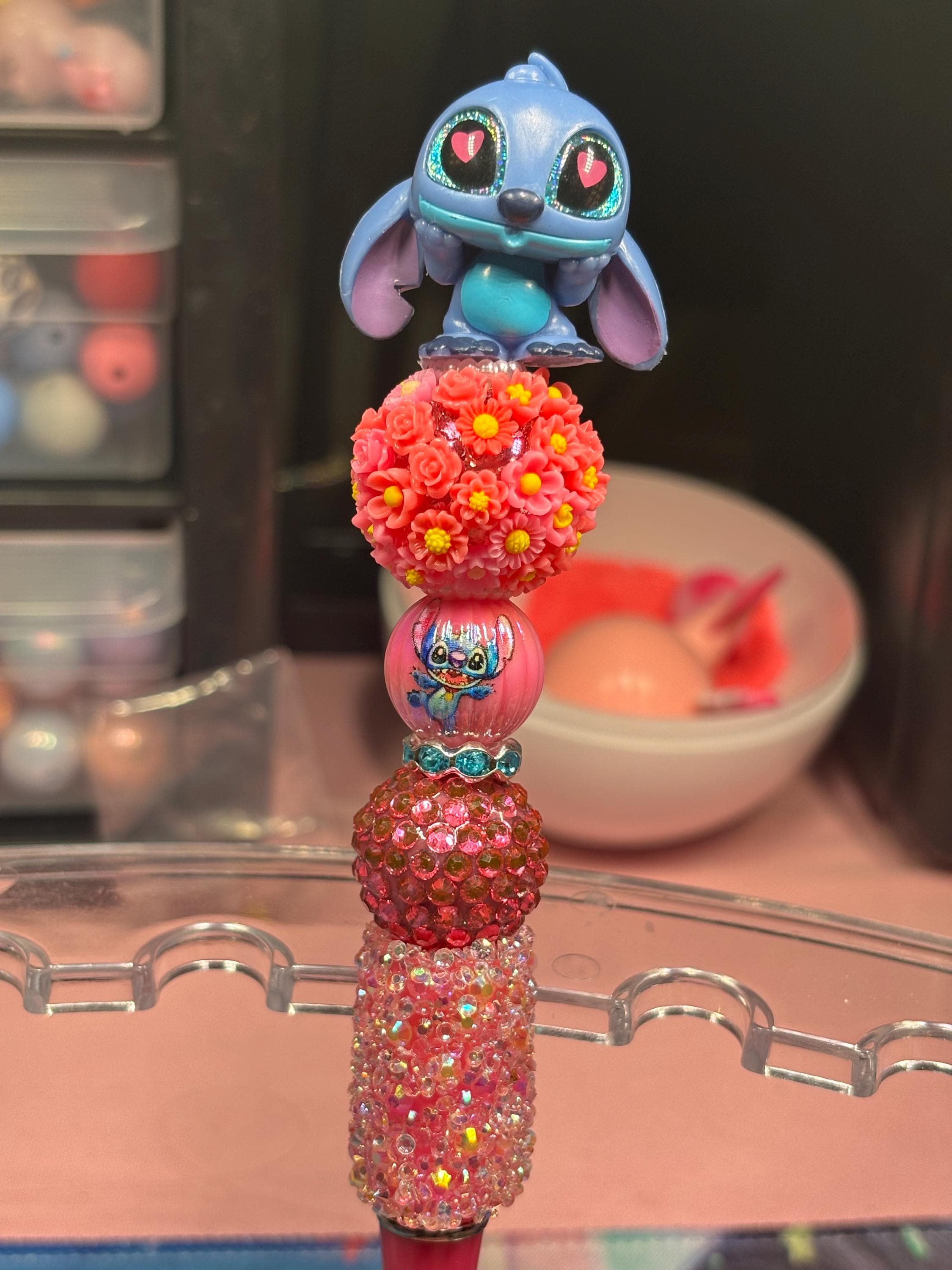 Stitch Character Pens: Extra Black Ink Refill Included