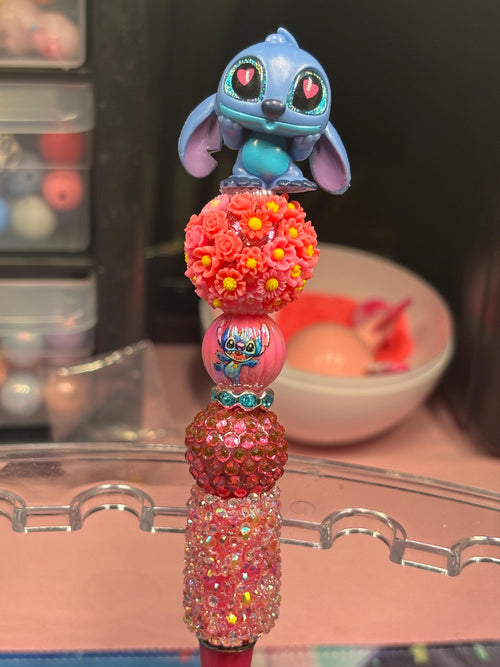 Stitch Character Pens: Extra Black Ink Refill Included