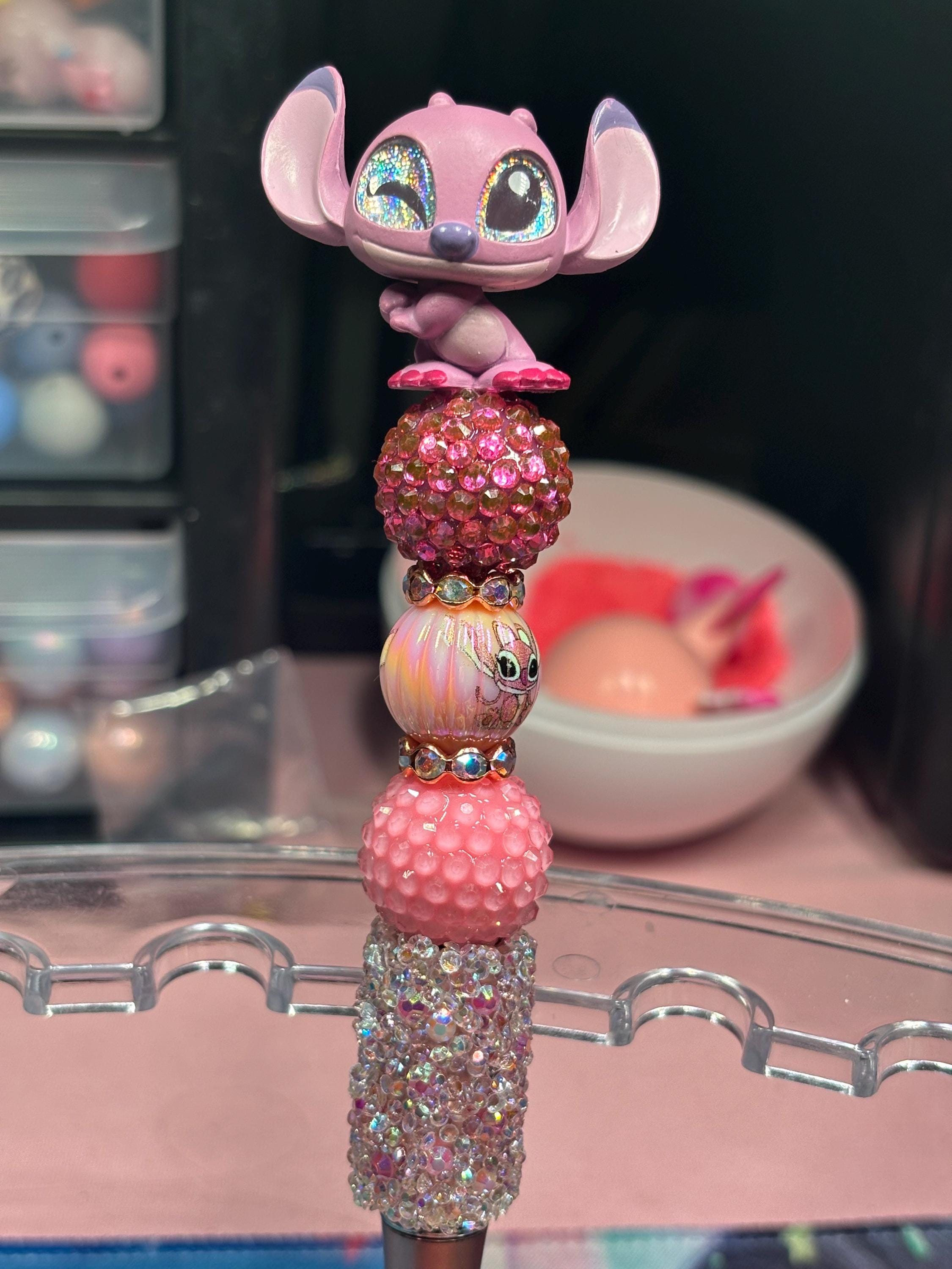Stitch Character Pens: Extra Black Ink Refill Included