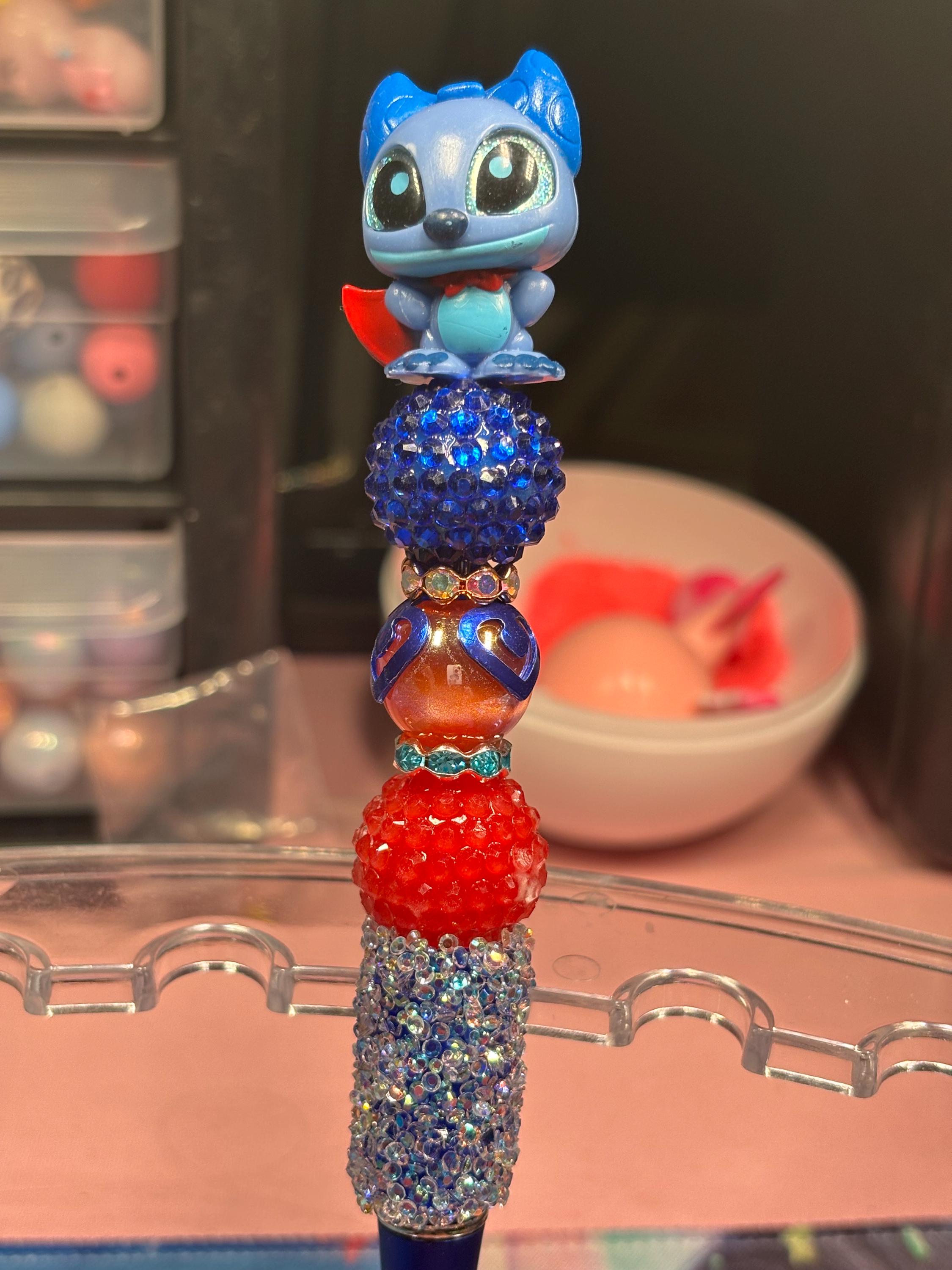 Stitch Character Pens: Extra Black Ink Refill Included