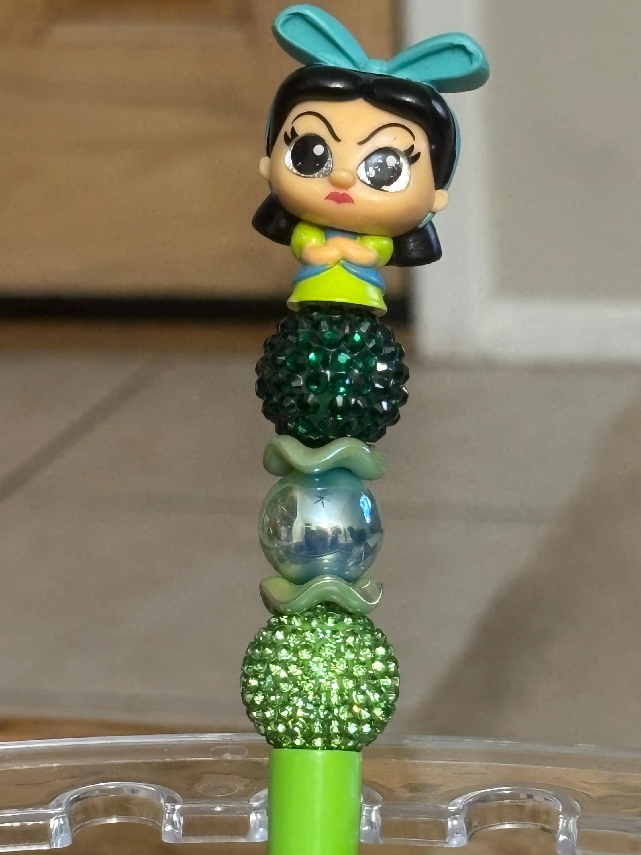 Cinderella Character Pen with Black Ink Refill