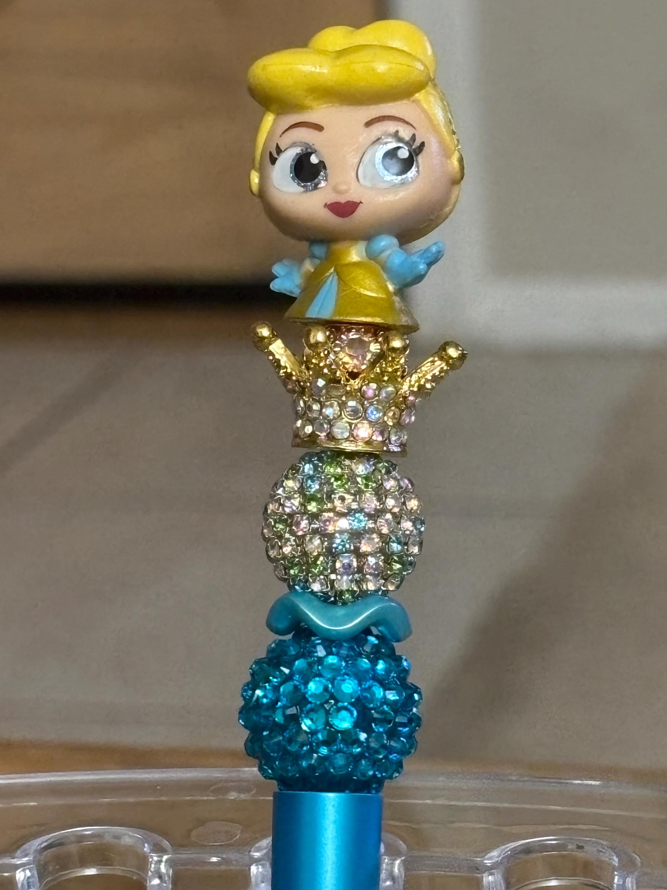 Cinderella Character Pen with Black Ink Refill