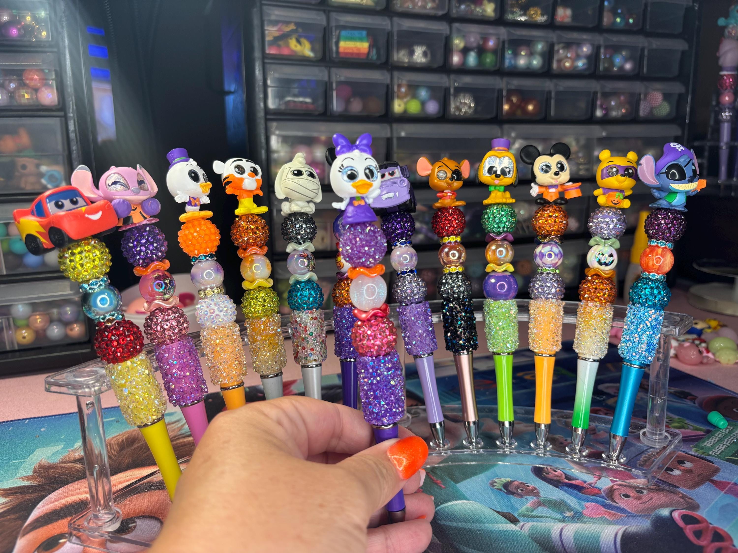 Halloween Doorables Pens: Black Ink Refill