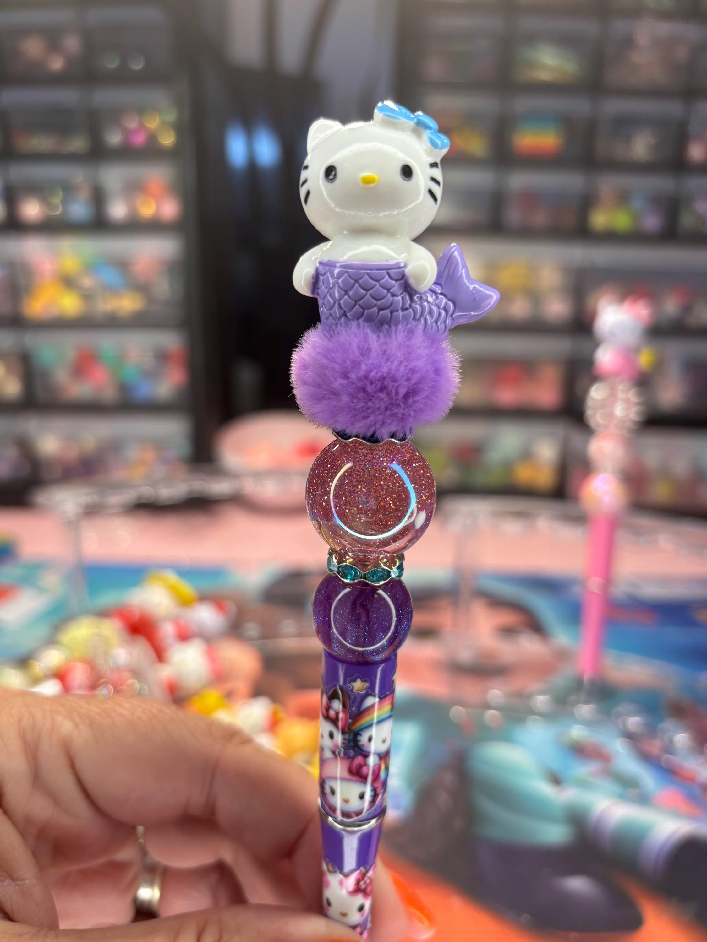 Hello Kitty Pens with Extra Black Ink Refill