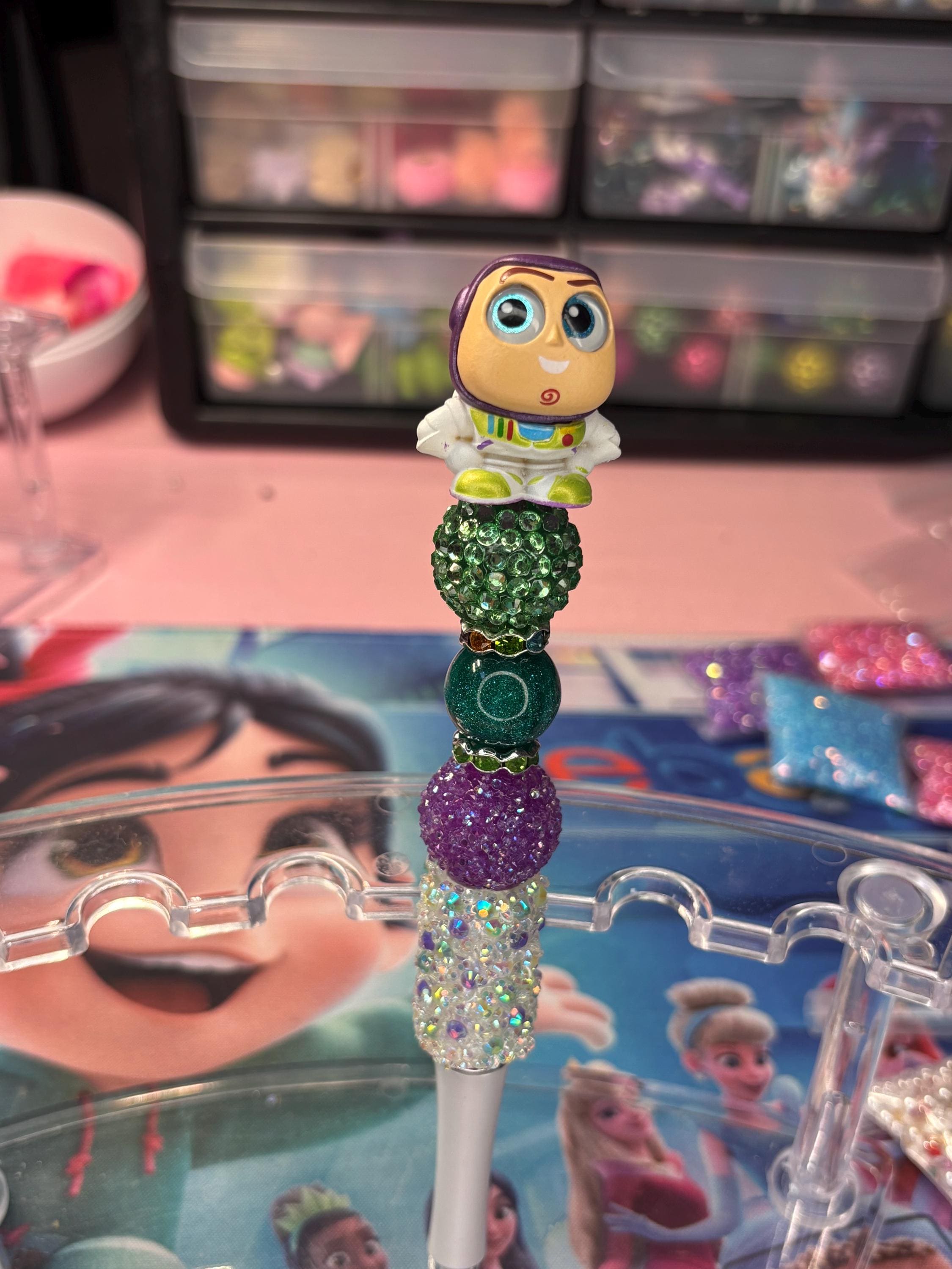 Toy Story Character Pens: Black Ink Refill Included
