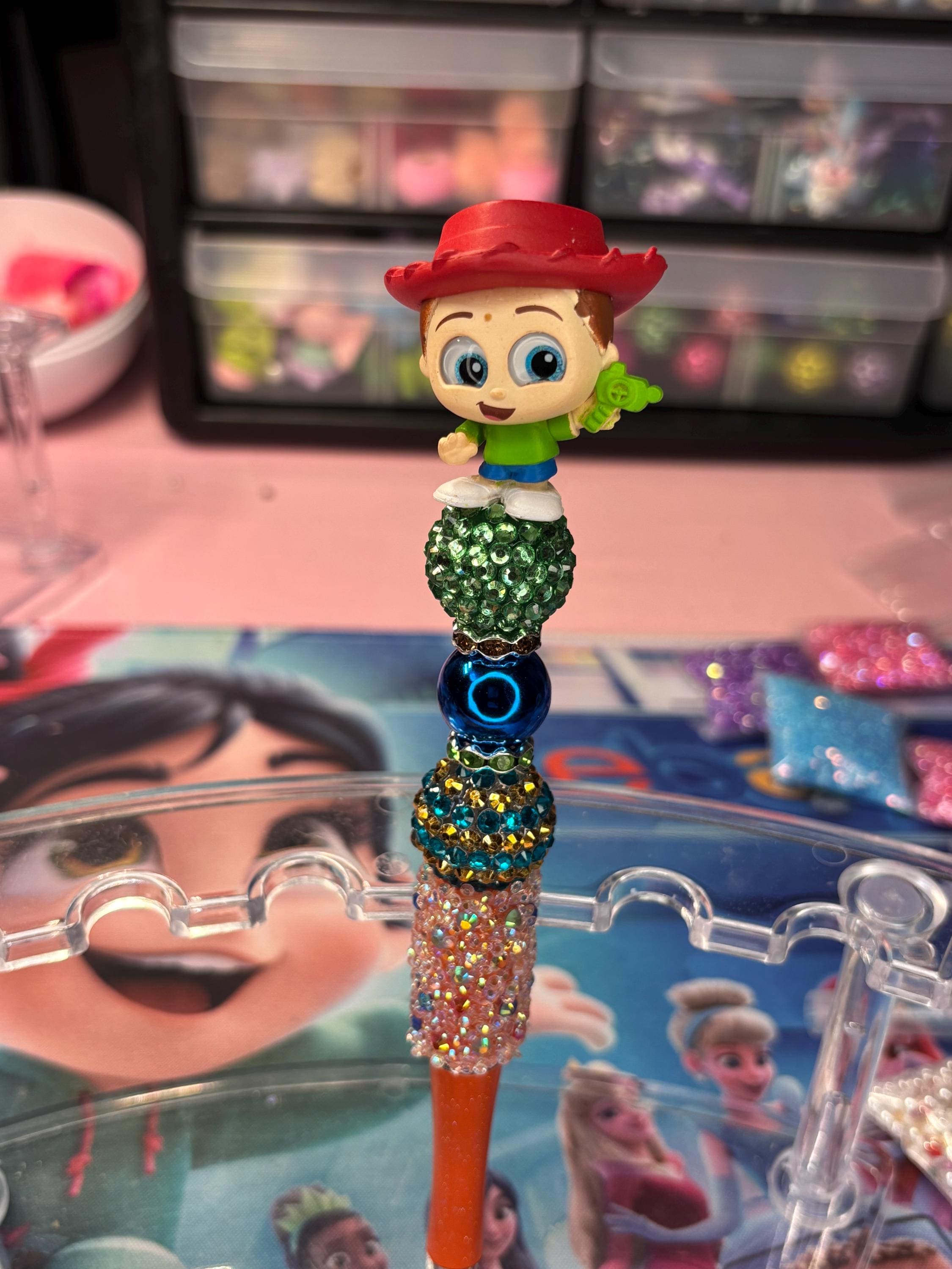 Toy Story Character Pens: Black Ink Refill Included