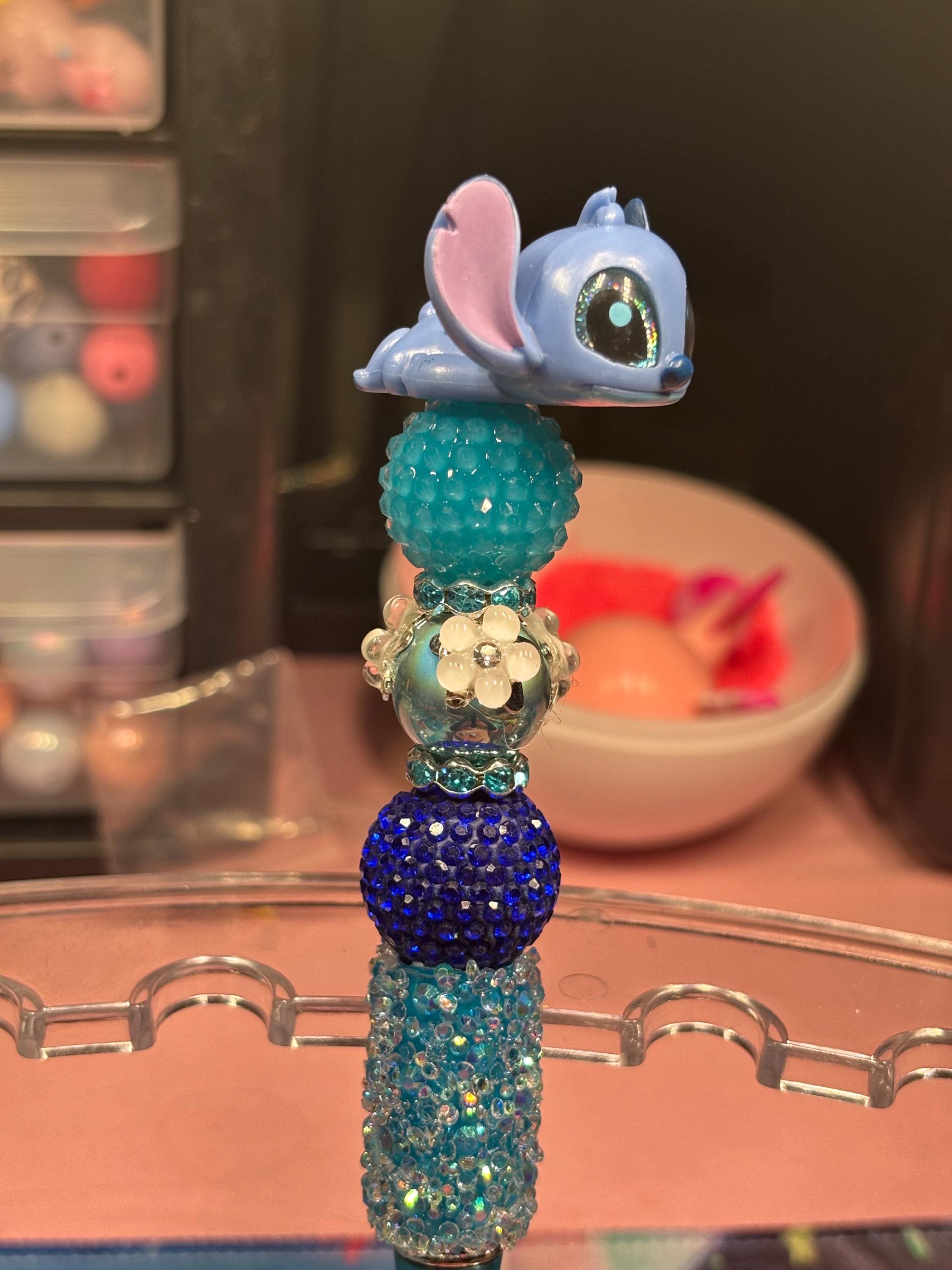 Stitch Character Pens: Extra Black Ink Refill Included