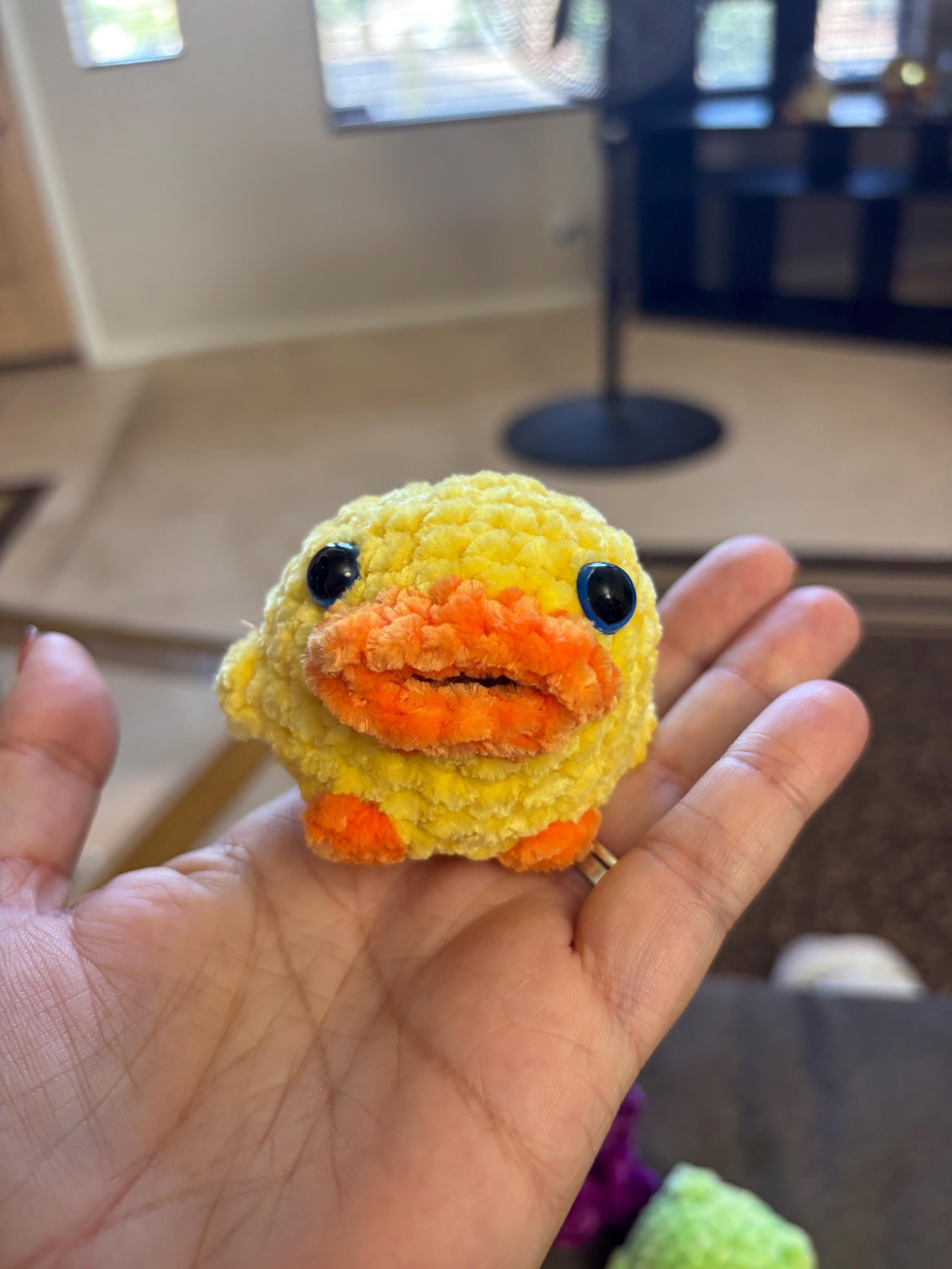 Handmade Crochet Amigurumi Stress Ball: Squishy Animal Toy