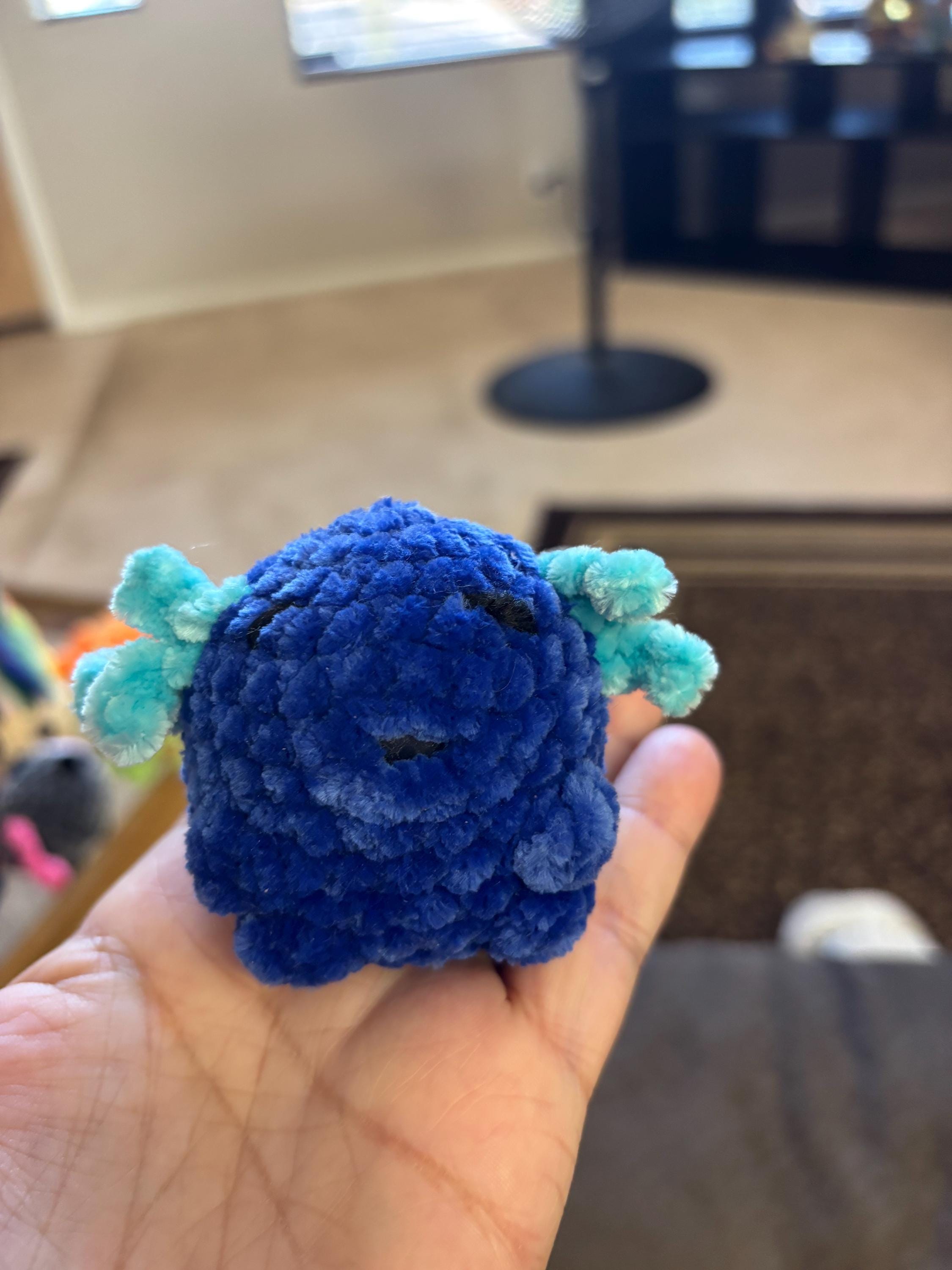 Handmade Crochet Amigurumi Stress Ball: Squishy Animal Toy