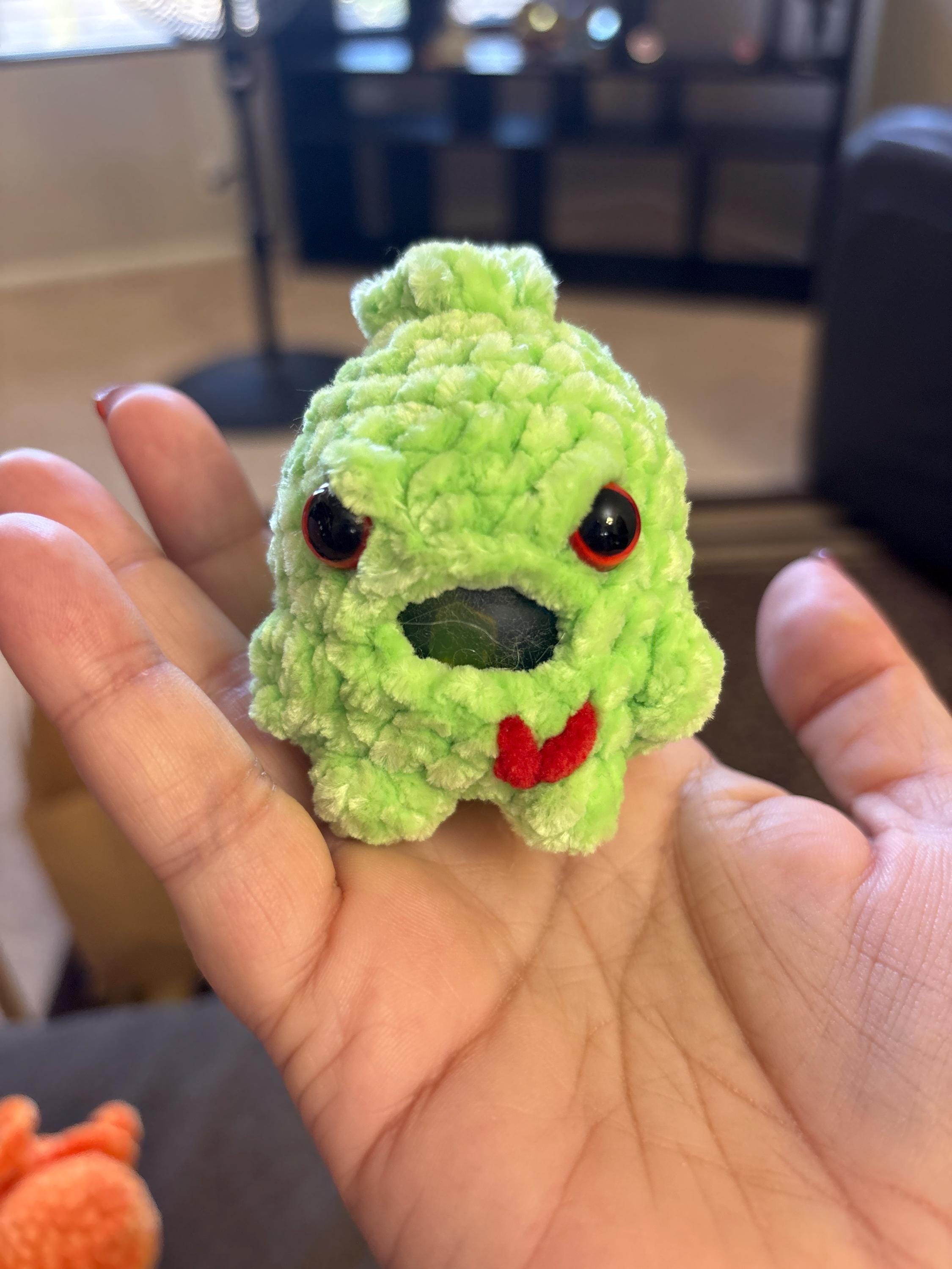 Handmade Crochet Amigurumi Stress Ball: Squishy Animal Toy