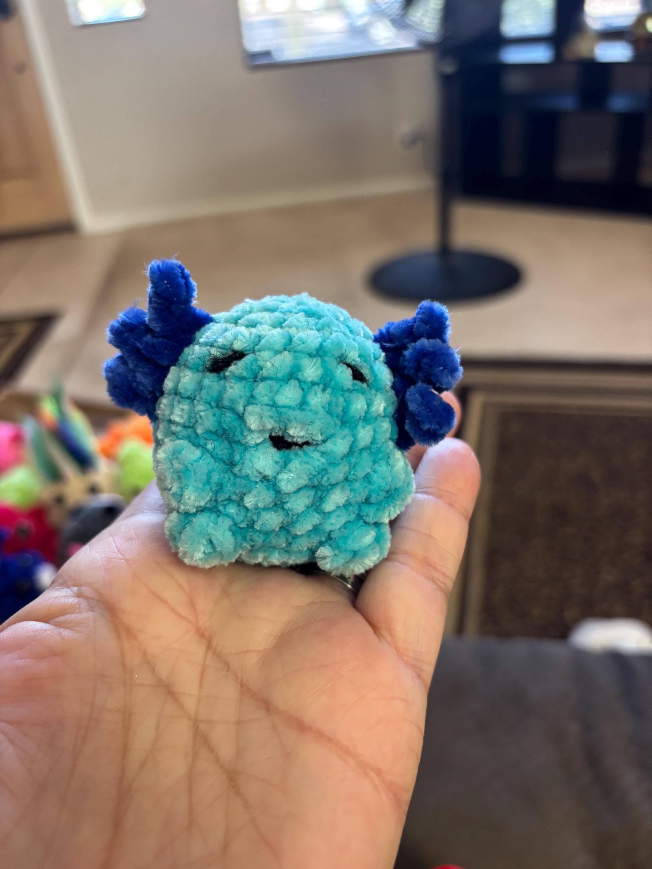 Handmade Crochet Amigurumi Stress Ball: Squishy Animal Toy