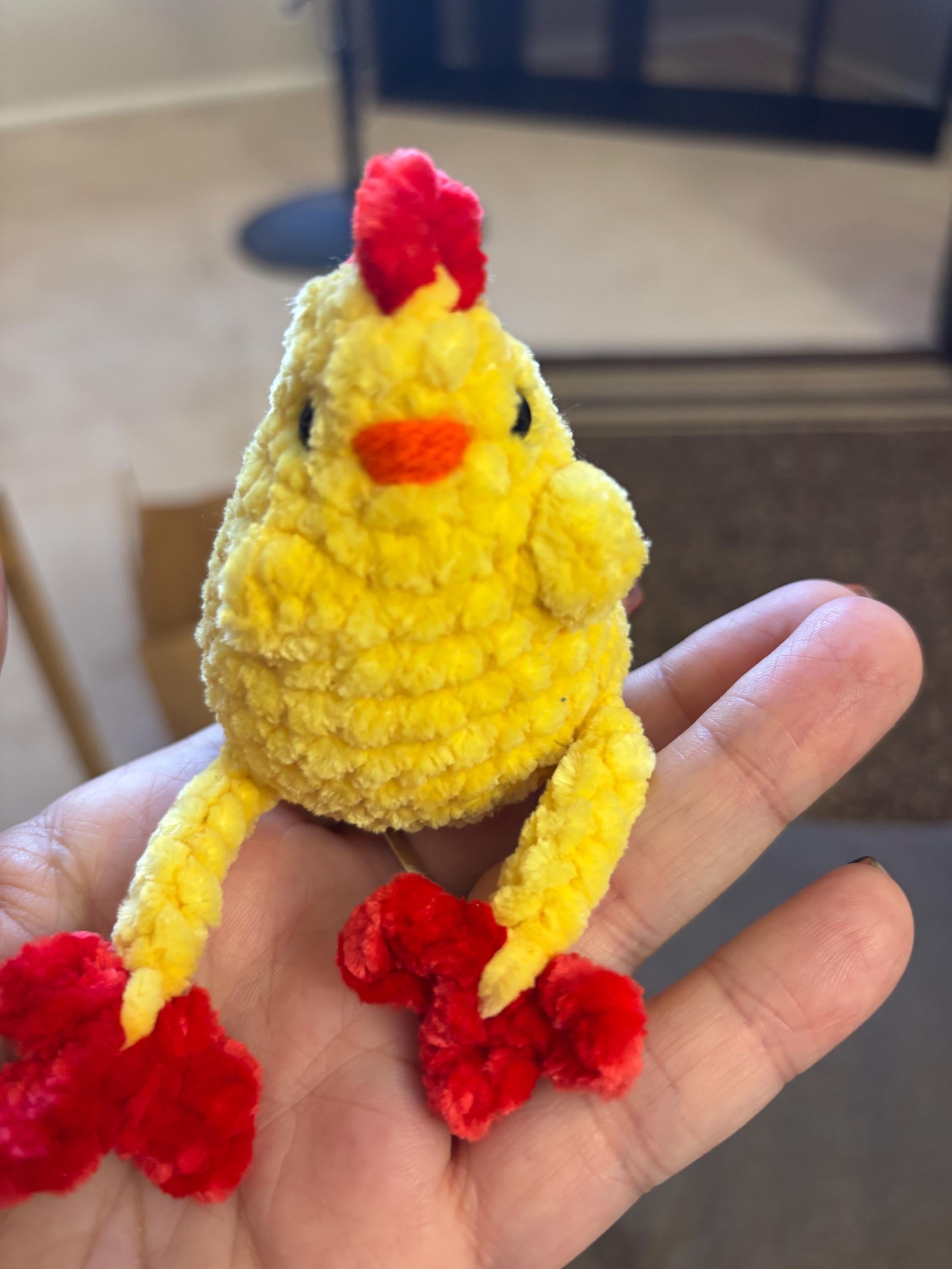 Handmade Crochet Amigurumi Stress Ball: Squishy Animal Toy