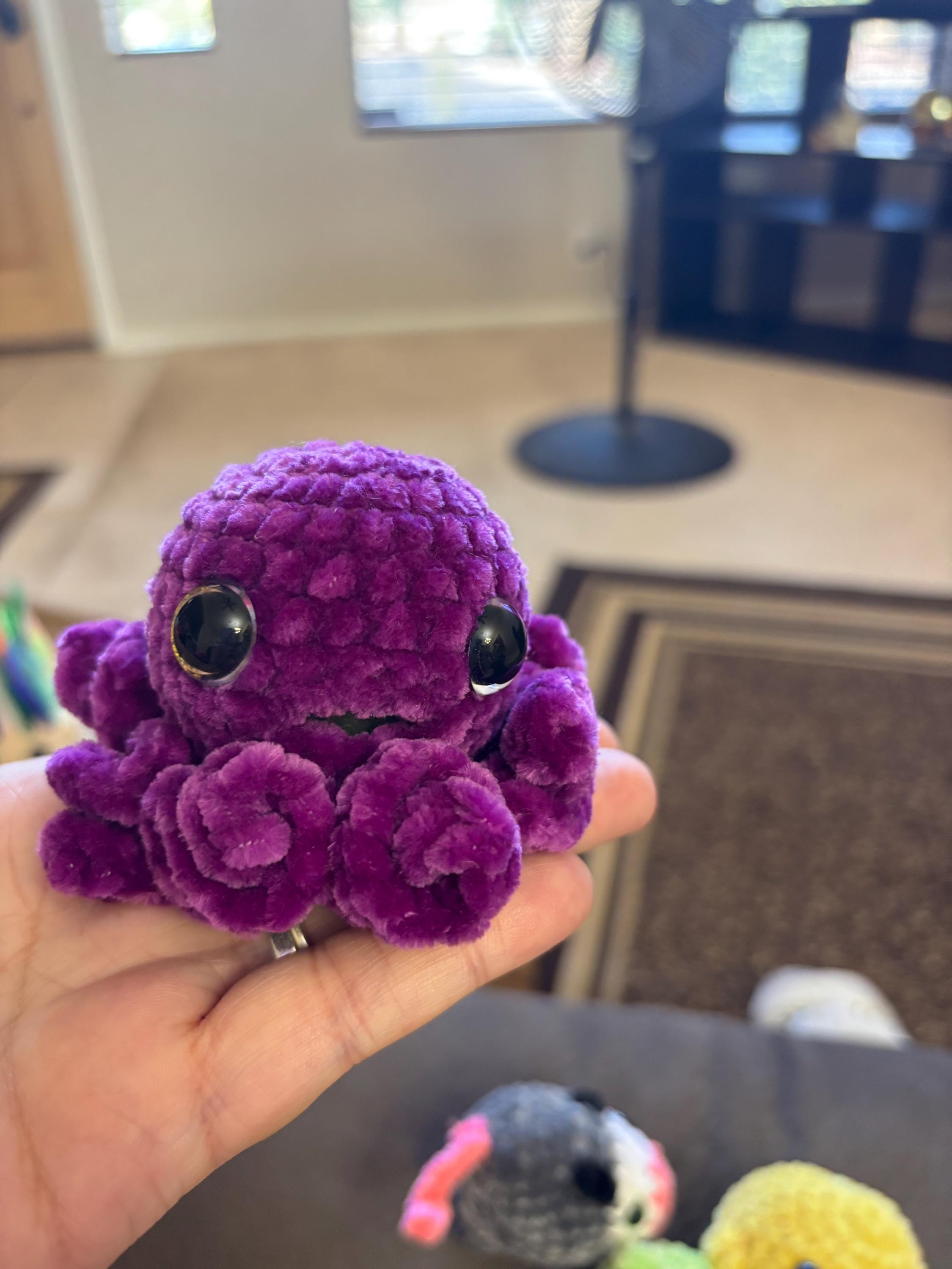 Handmade Crochet Amigurumi Stress Ball: Squishy Animal Toy