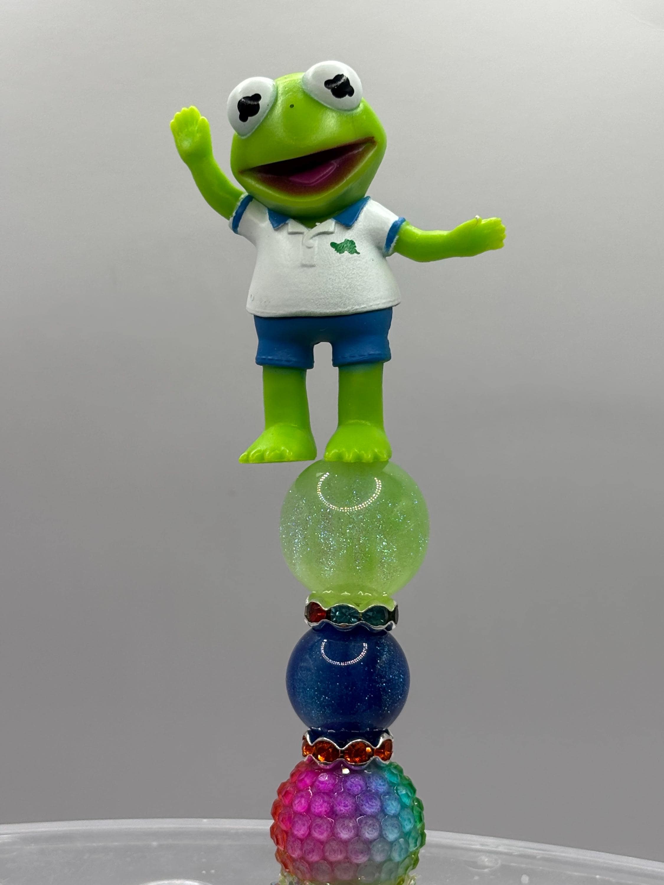 Muppet Babies Bling Pen – Handmade Rhinestone Bead, Extra Ink
