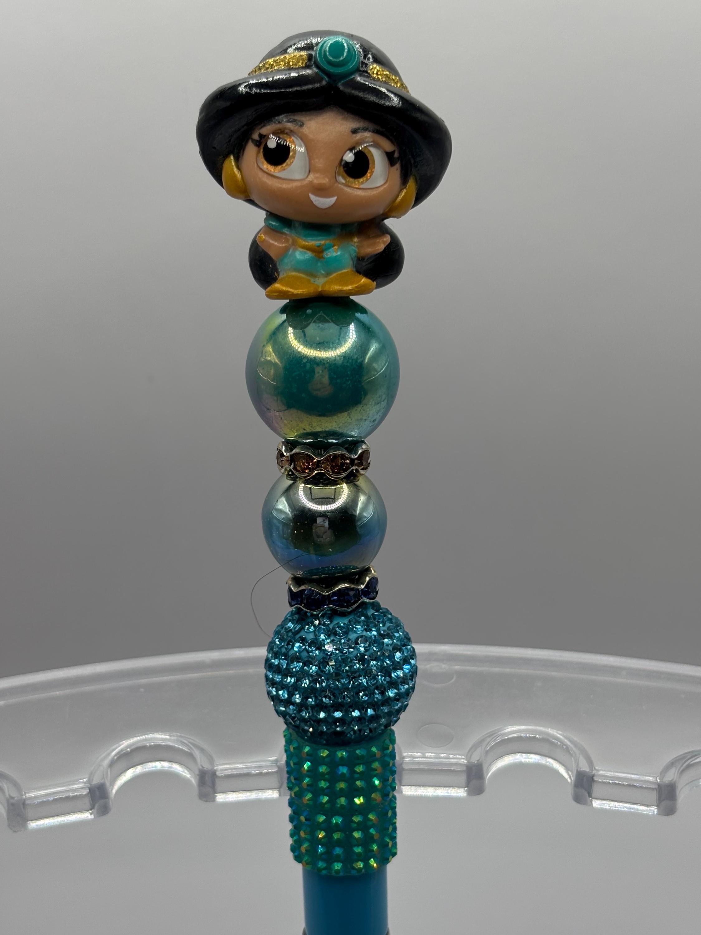 Aladdin Beaded Pen | Disney Princess, Genie, Jafar | Kids Party Favor