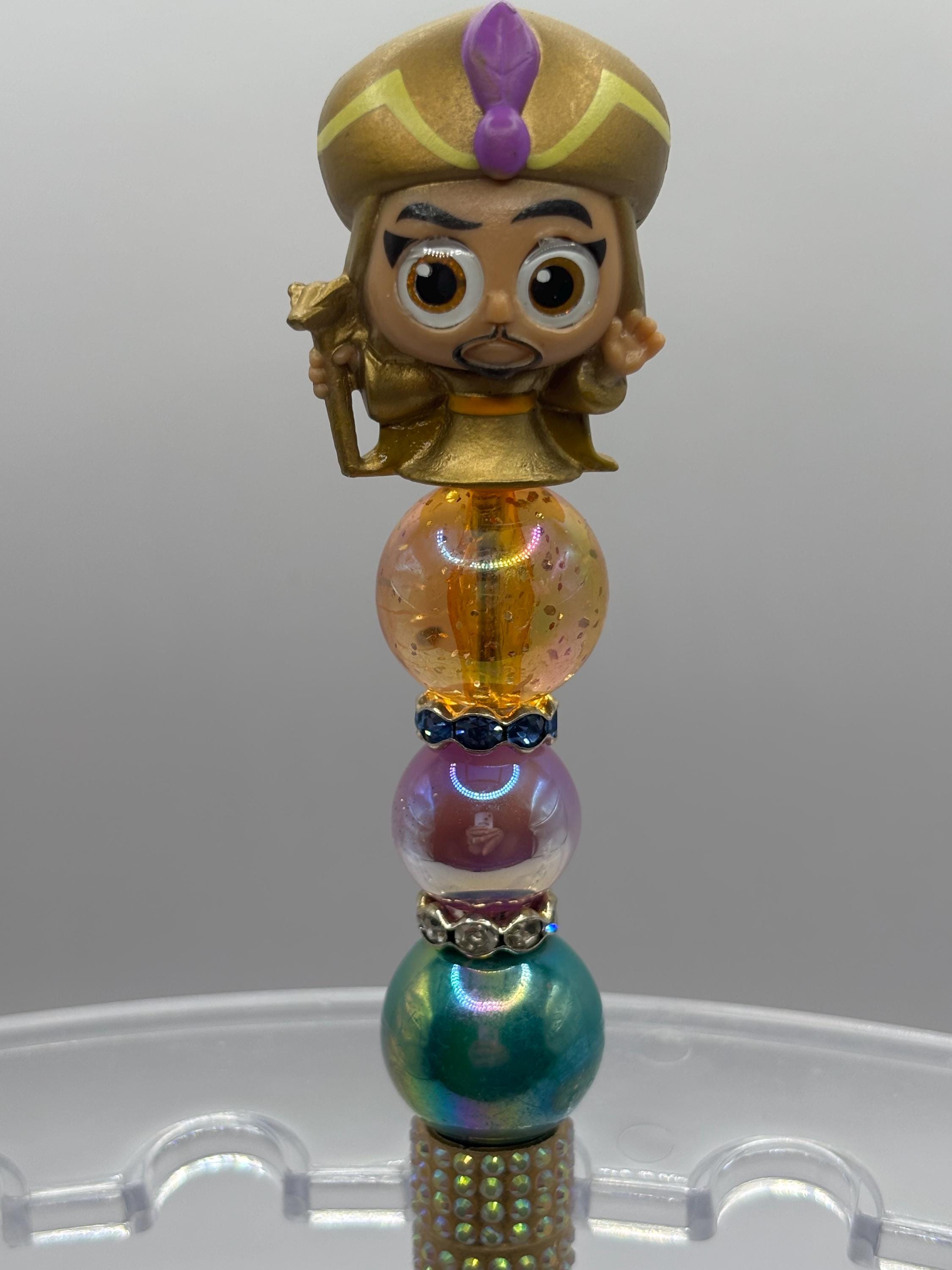 Aladdin Beaded Pen | Disney Princess, Genie, Jafar | Kids Party Favor