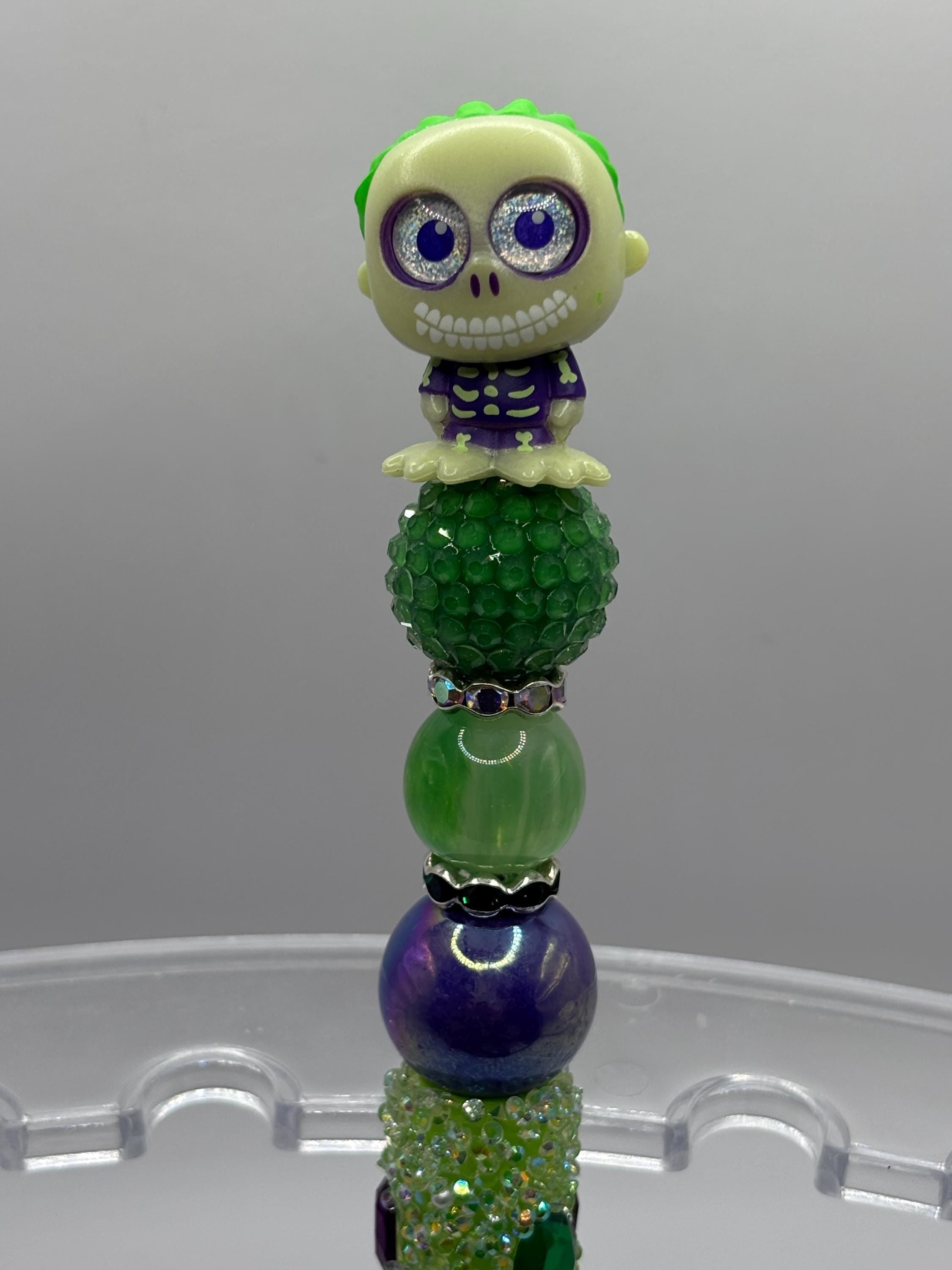 Nightmare Before Christmas Inspired Beaded Pens – Handmade Beads by VIP Crafts