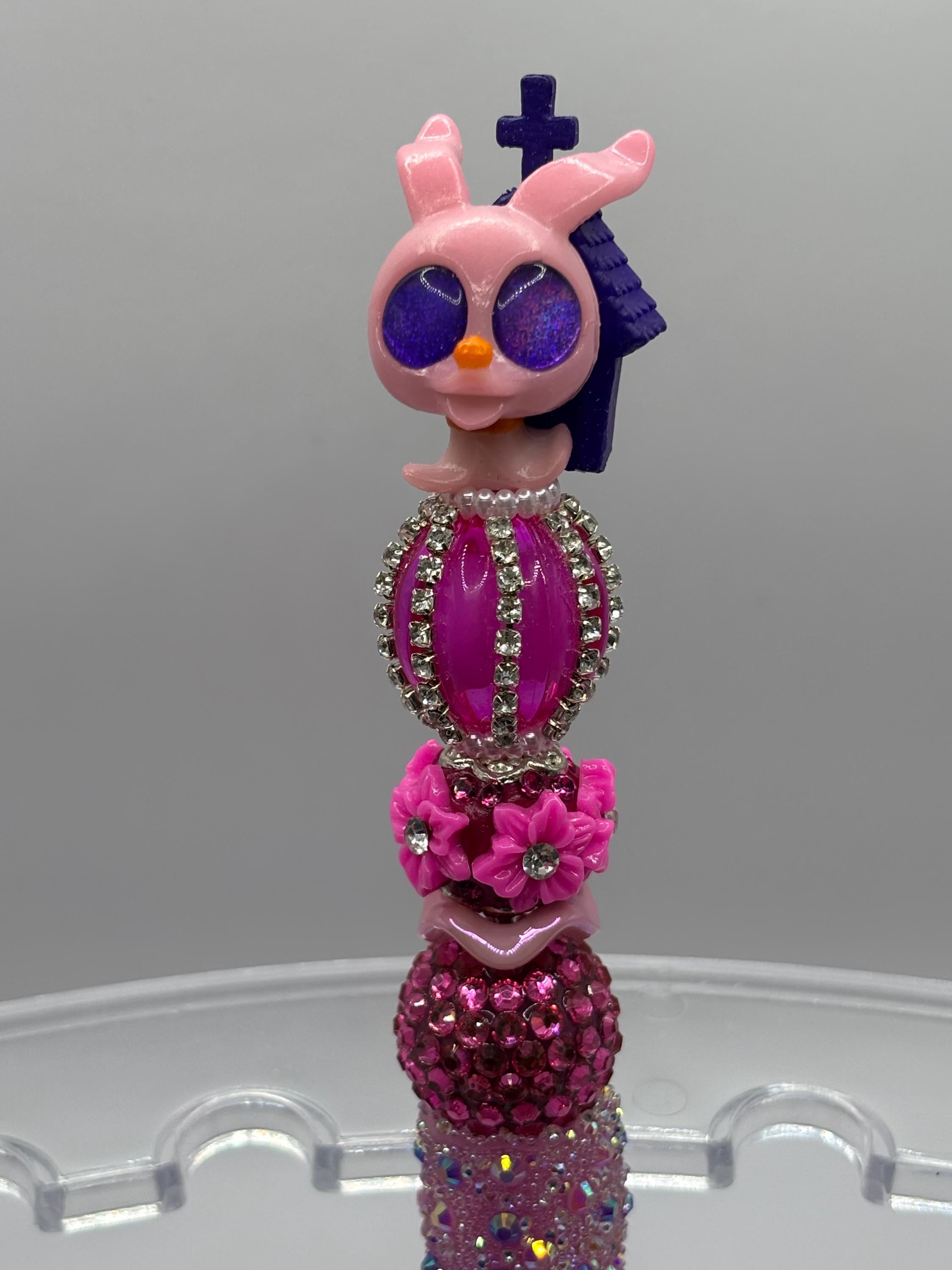 Nightmare Before Christmas Inspired Beaded Pens – Handmade Beads by VIP Crafts
