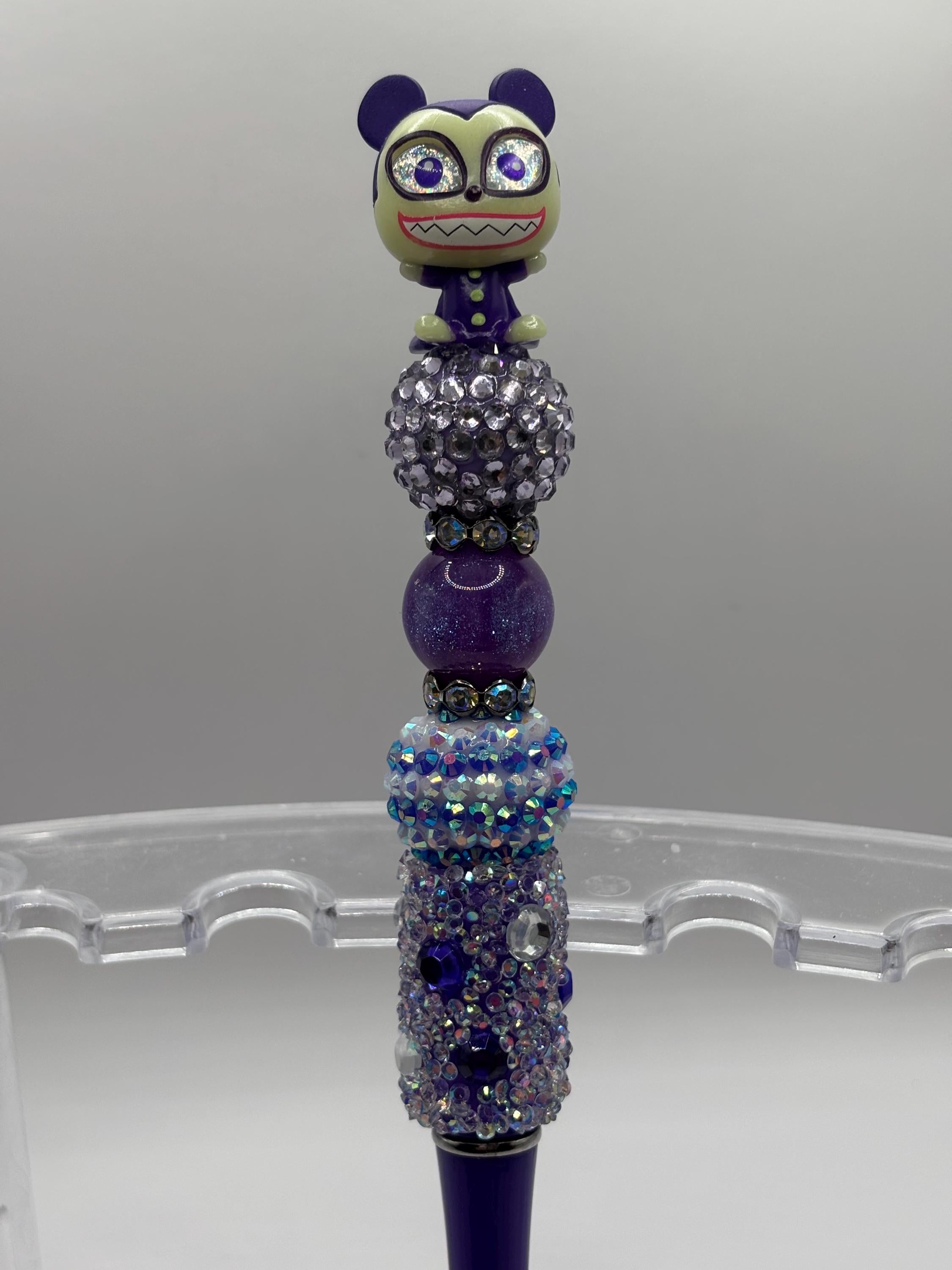 Nightmare Before Christmas Inspired Beaded Pens – Handmade Beads by VIP Crafts