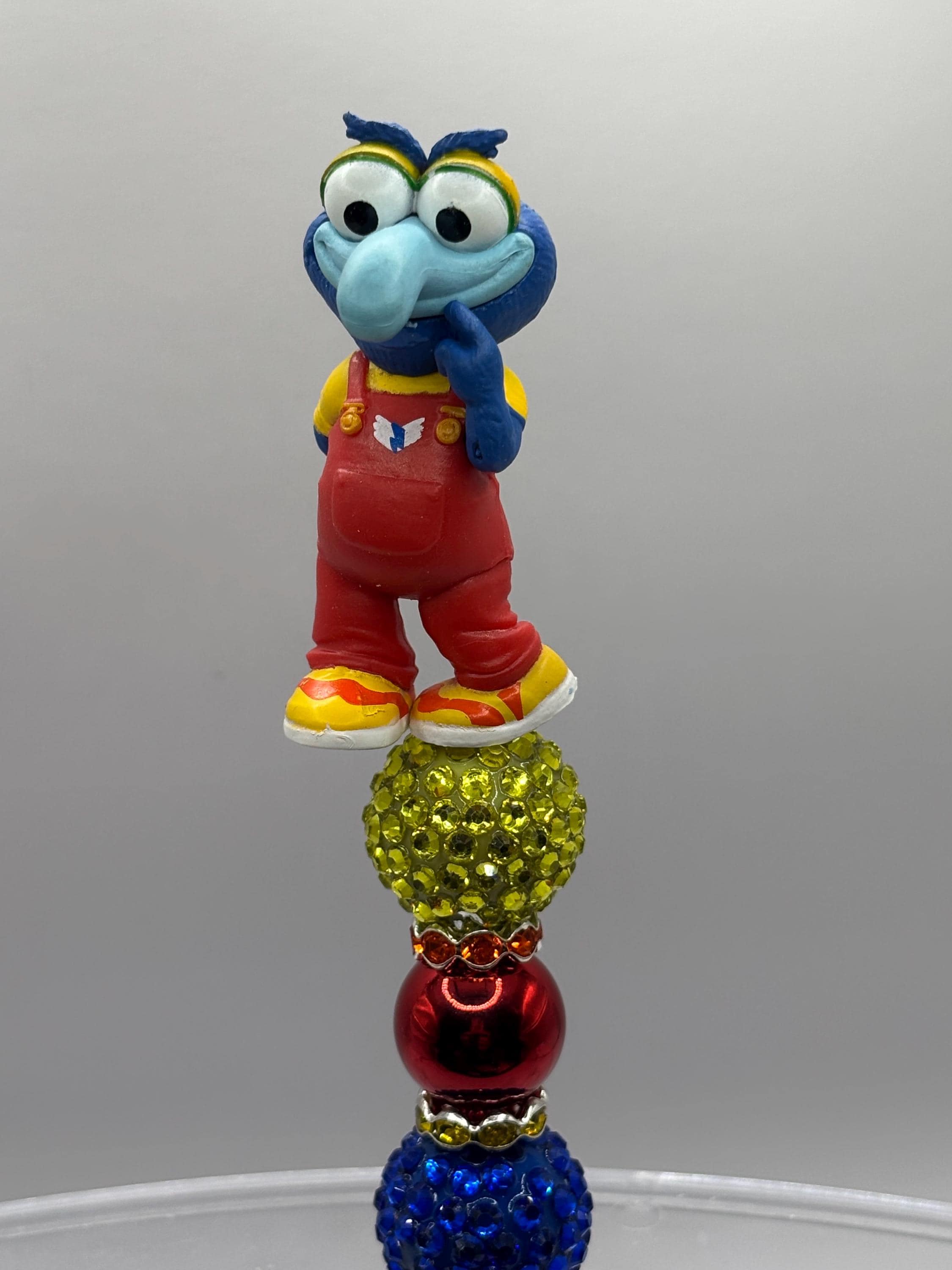 Muppet Babies Bling Pen – Handmade Rhinestone Bead, Extra Ink