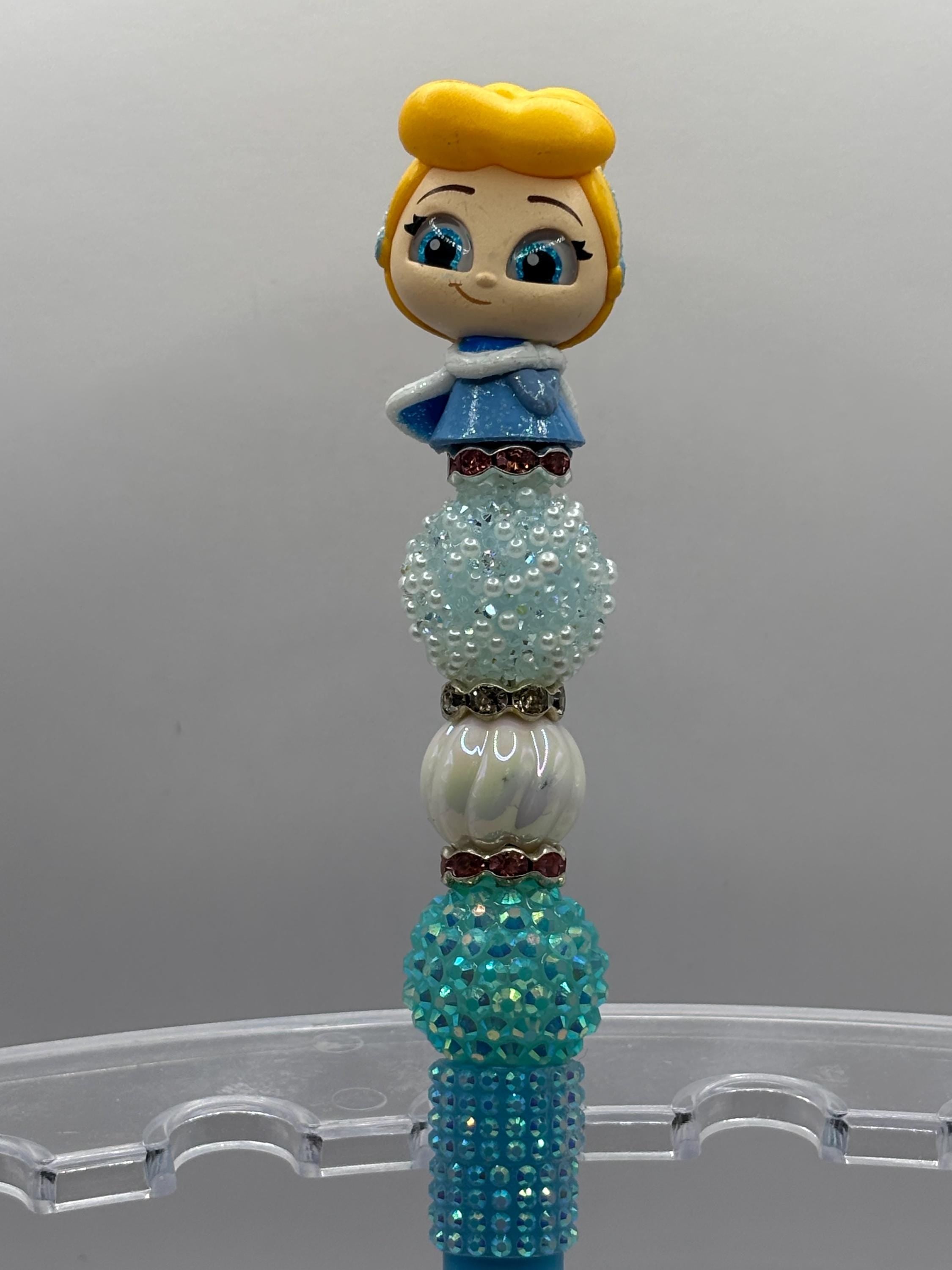 Cinderella Character Pens: Refillable Black Ink