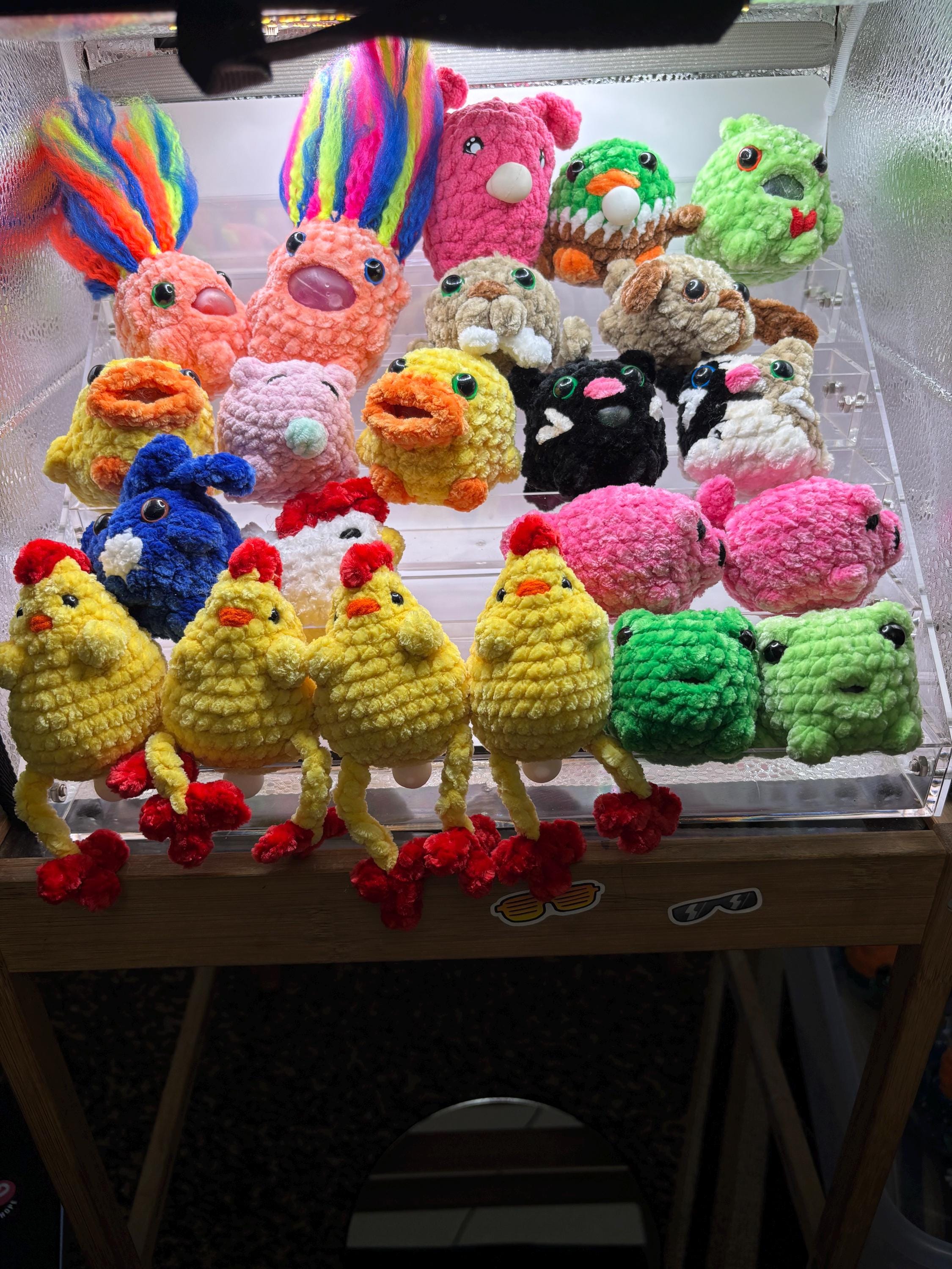 Handmade Crochet Amigurumi Stress Ball: Squishy Animal Toy