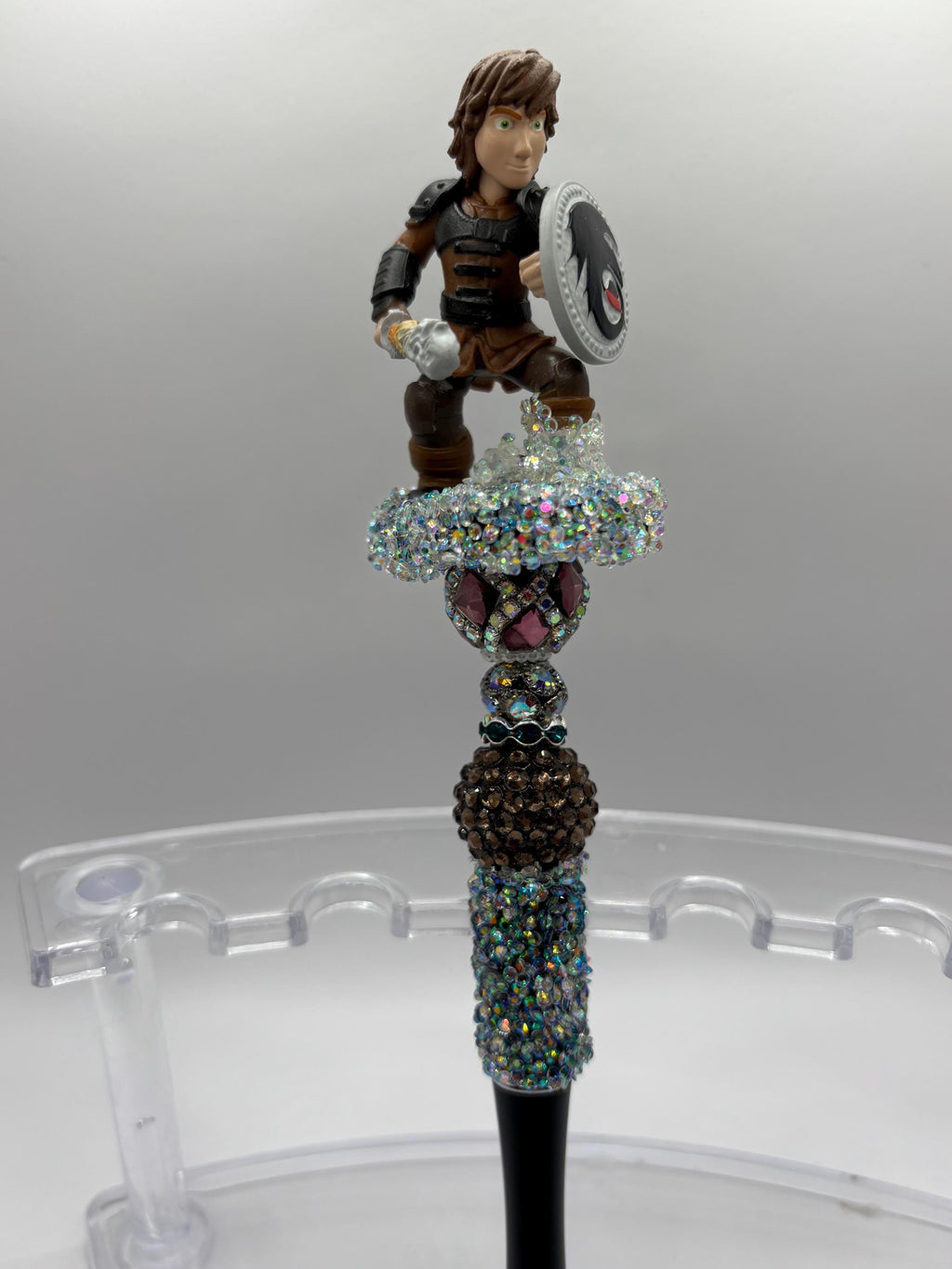 How to Train Your Dragon Inspired Beaded Pens – Toothless, Light Fury & Hiccup