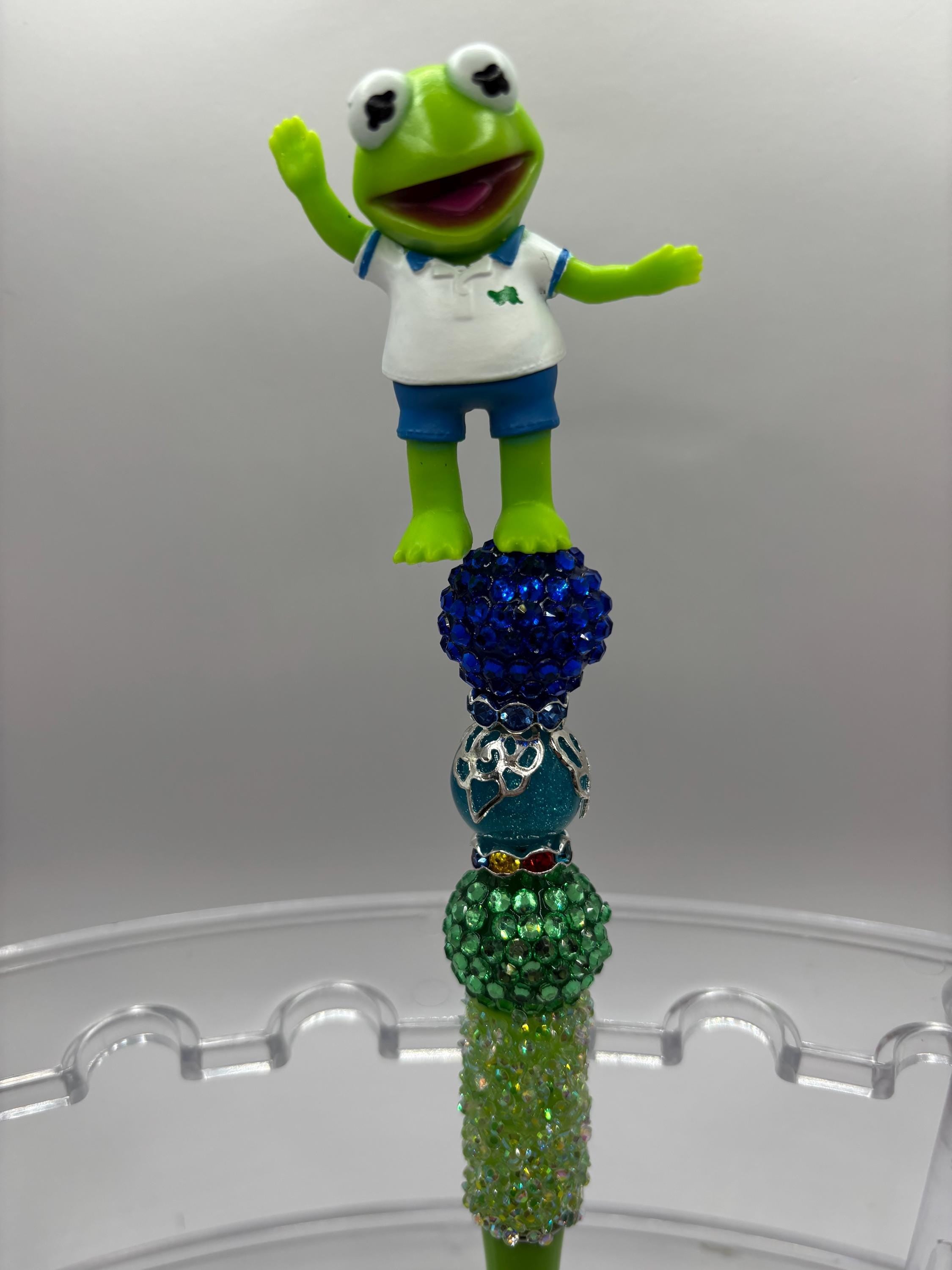 Muppet Babies Bling Pen – Handmade Rhinestone Bead, Extra Ink