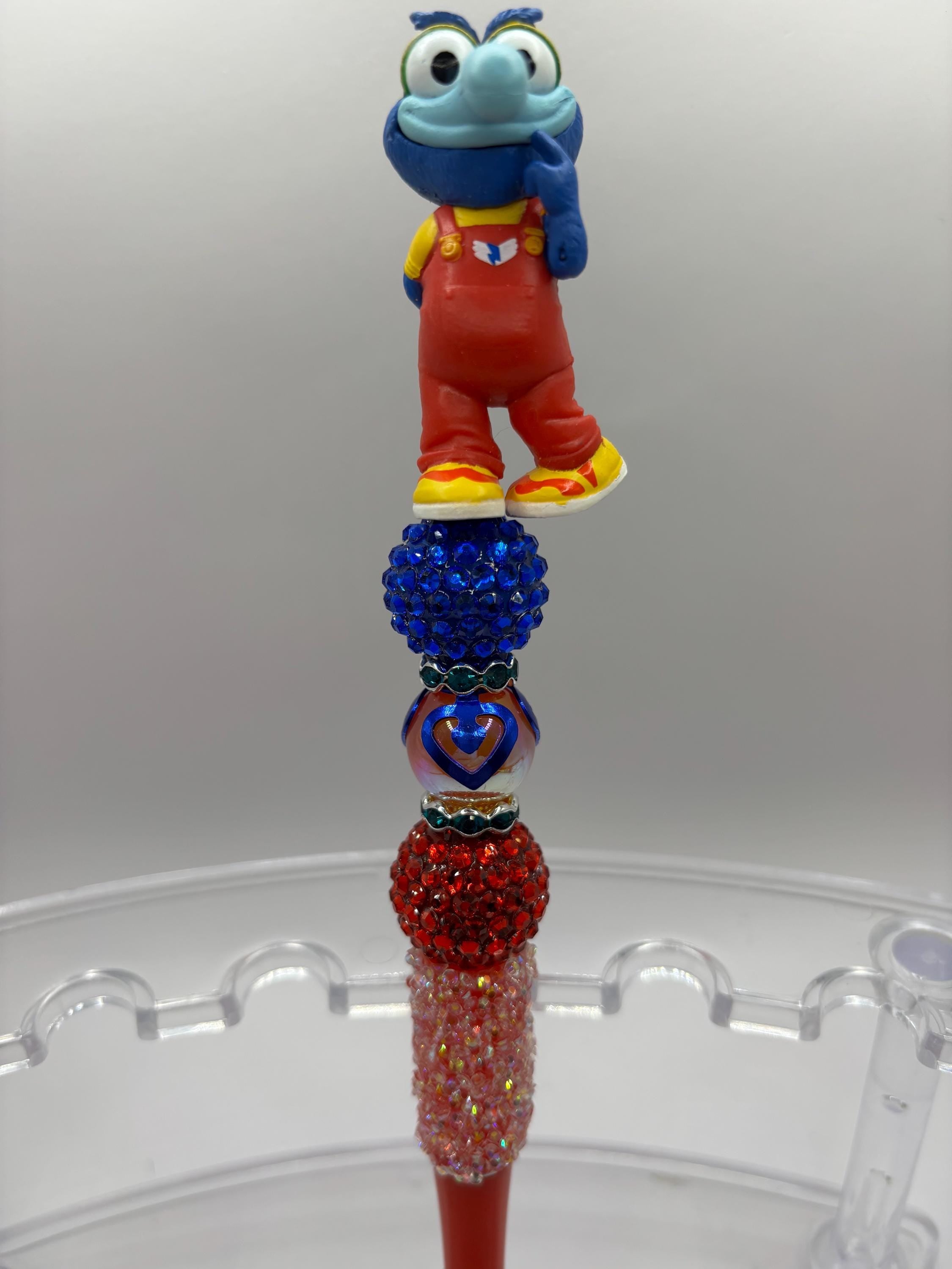 Muppet Babies Bling Pen – Handmade Rhinestone Bead, Extra Ink