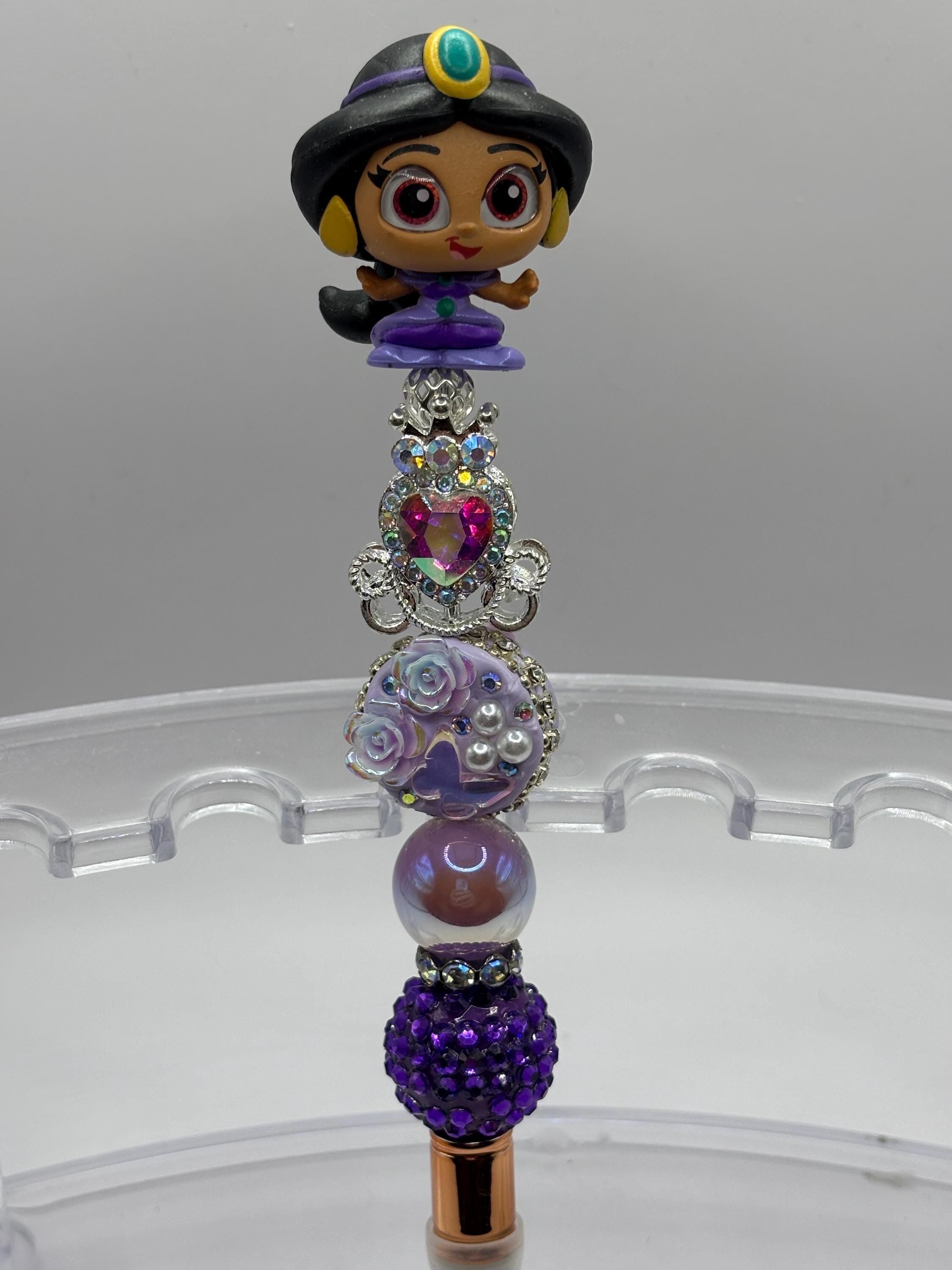 Princess Beaded Wax Pens | Diamond Painting Wax Pens | Handmade Rhinestone Stylus | Gift for Crafters