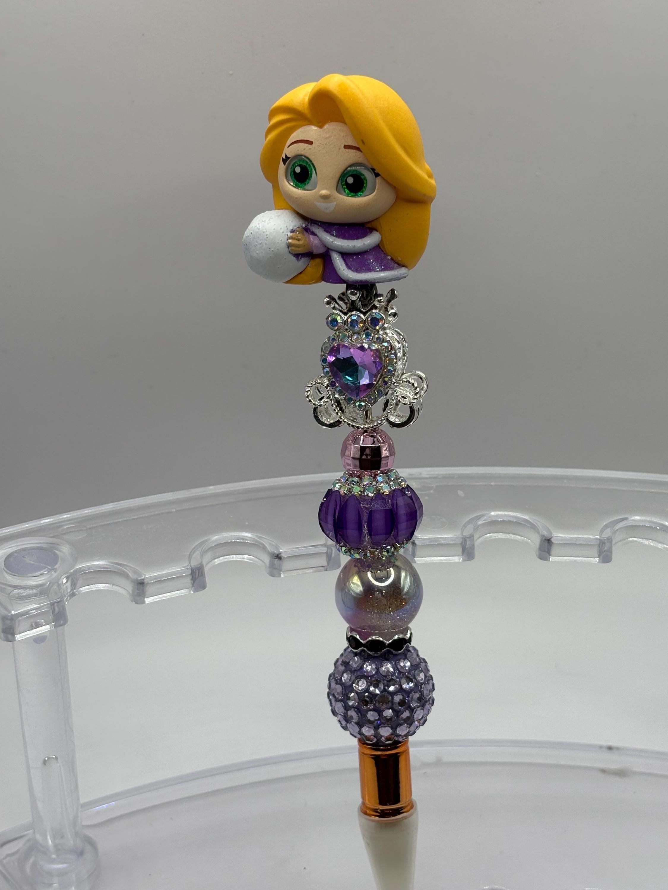 Princess Beaded Wax Pens | Diamond Painting Wax Pens | Handmade Rhinestone Stylus | Gift for Crafters