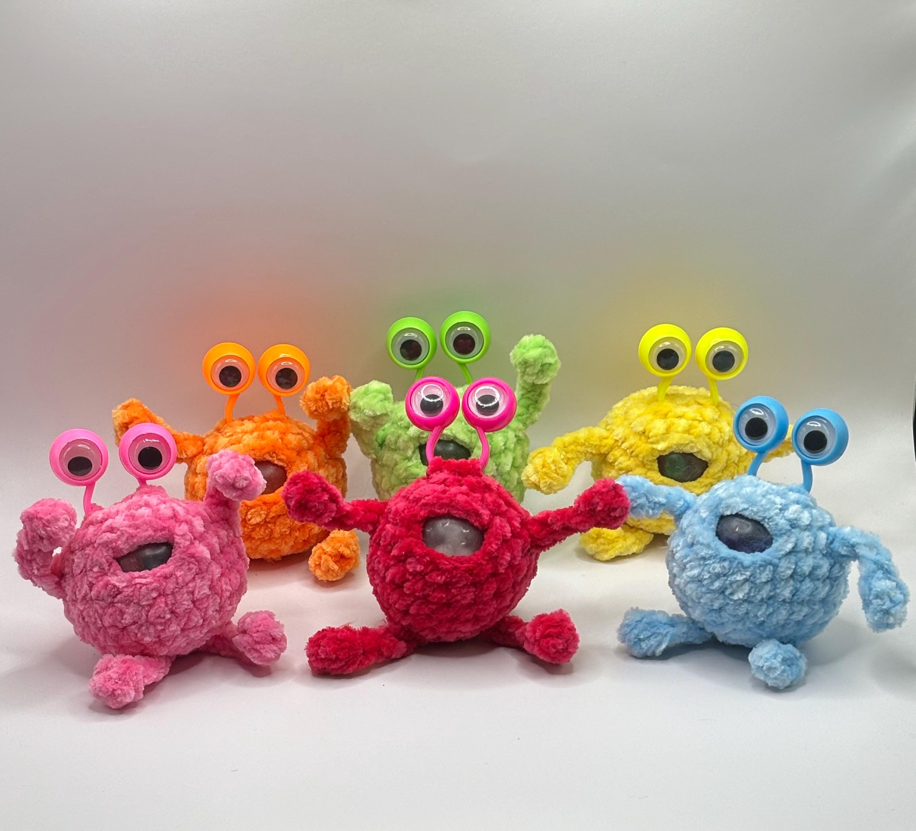 Handmade Crochet Amigurumi Stress Ball: Squishy Animal Toy