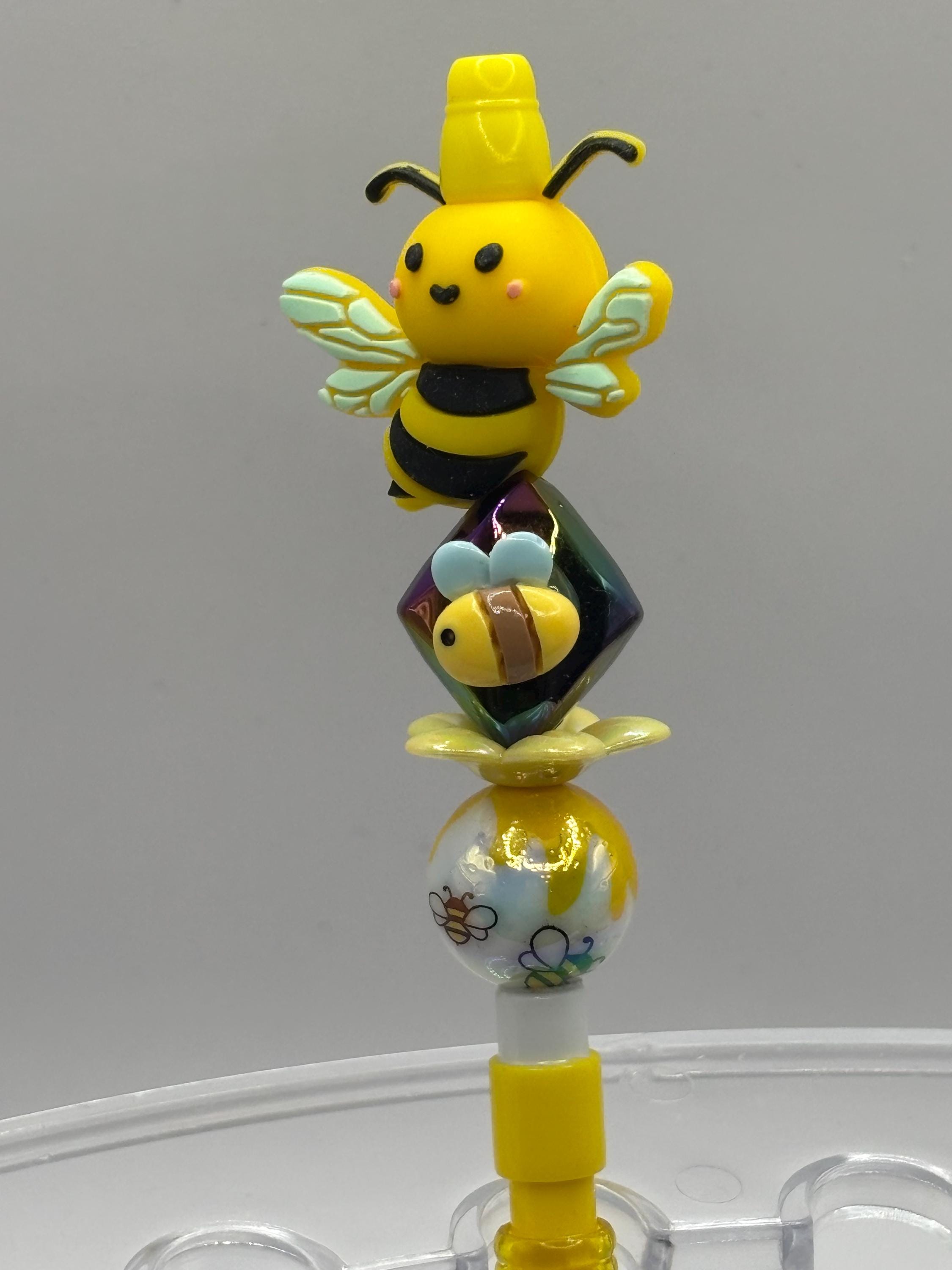 Cute Beaded Mechanical Pencils | Character Mechanical Pencils | Fun School Supplies | Kawaii Pencil | Gift for Kids Teens Teachers
