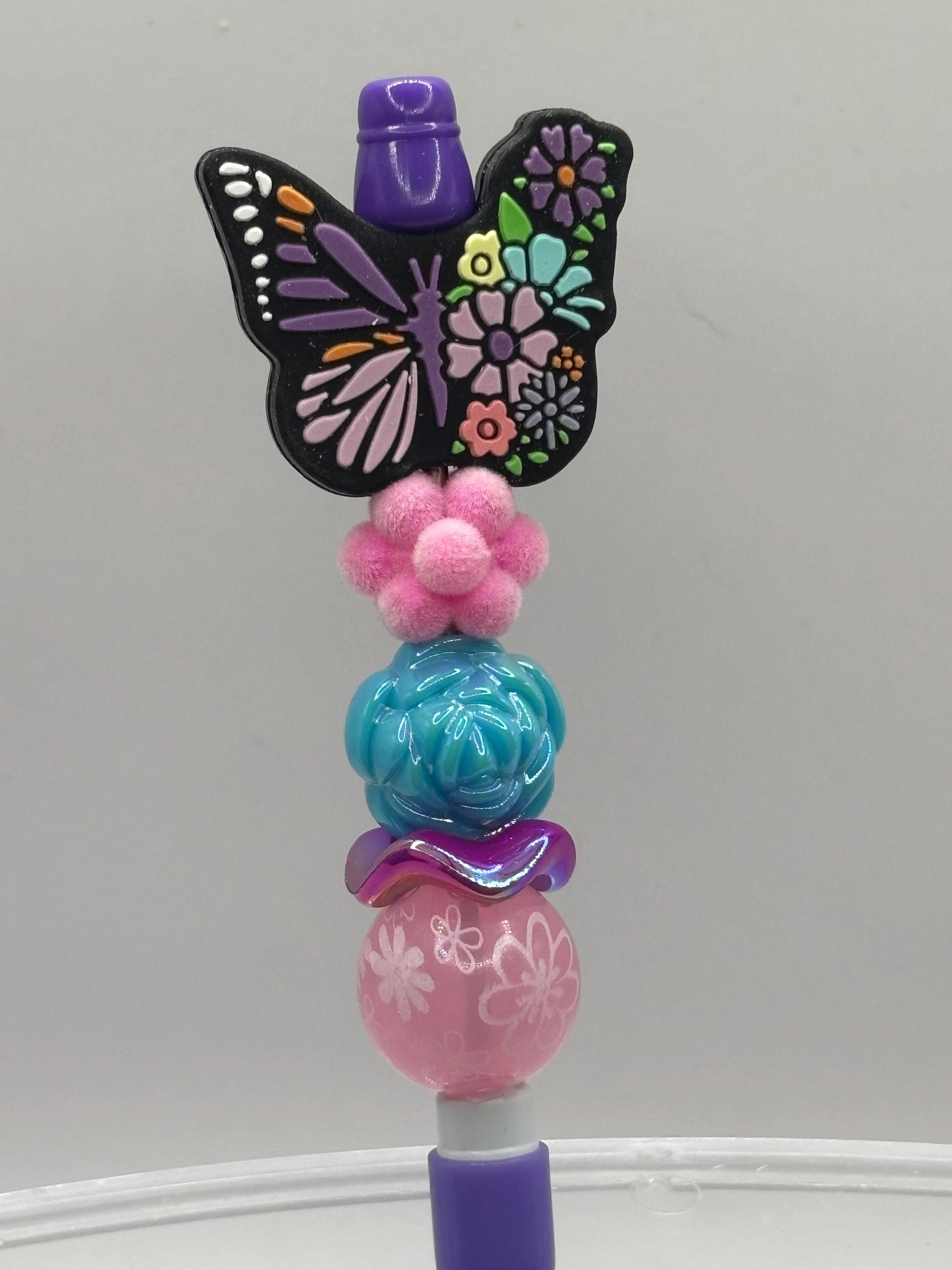 Cute Beaded Mechanical Pencils | Character Mechanical Pencils | Fun School Supplies | Kawaii Pencil | Gift for Kids Teens Teachers