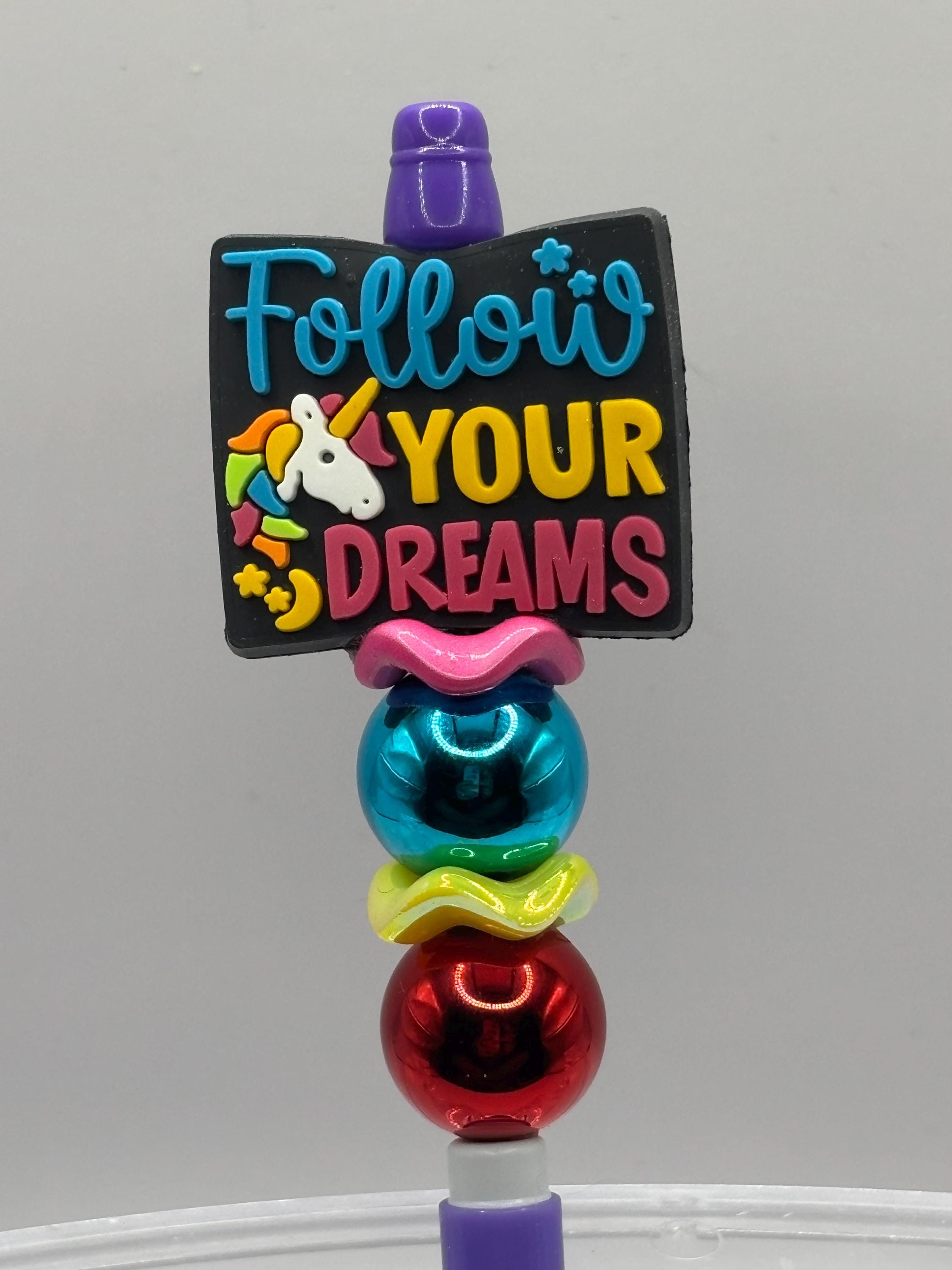 Cute Beaded Mechanical Pencils | Character Mechanical Pencils | Fun School Supplies | Kawaii Pencil | Gift for Kids Teens Teachers