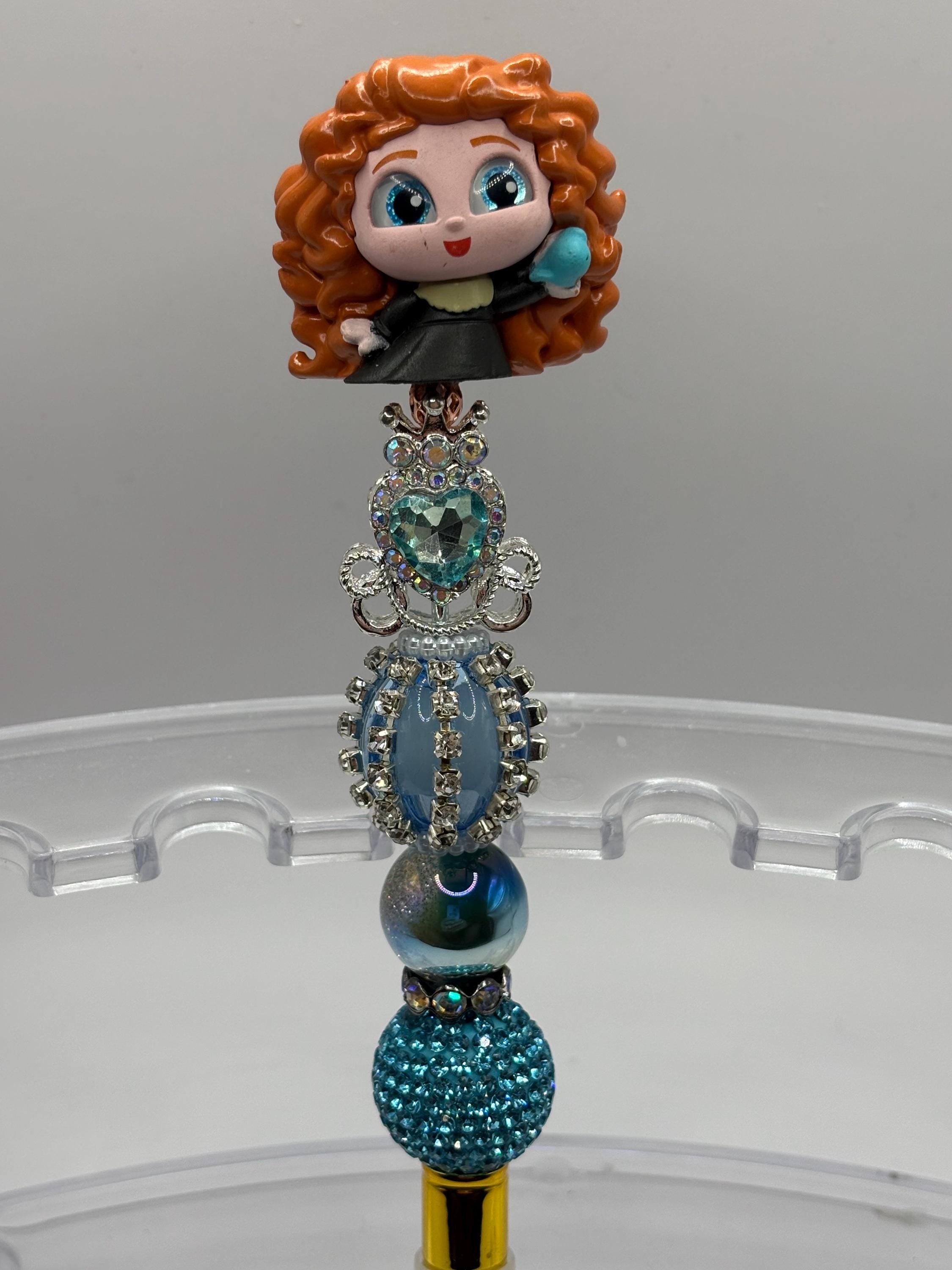 Princess Beaded Wax Pens | Diamond Painting Wax Pens | Handmade Rhinestone Stylus | Gift for Crafters