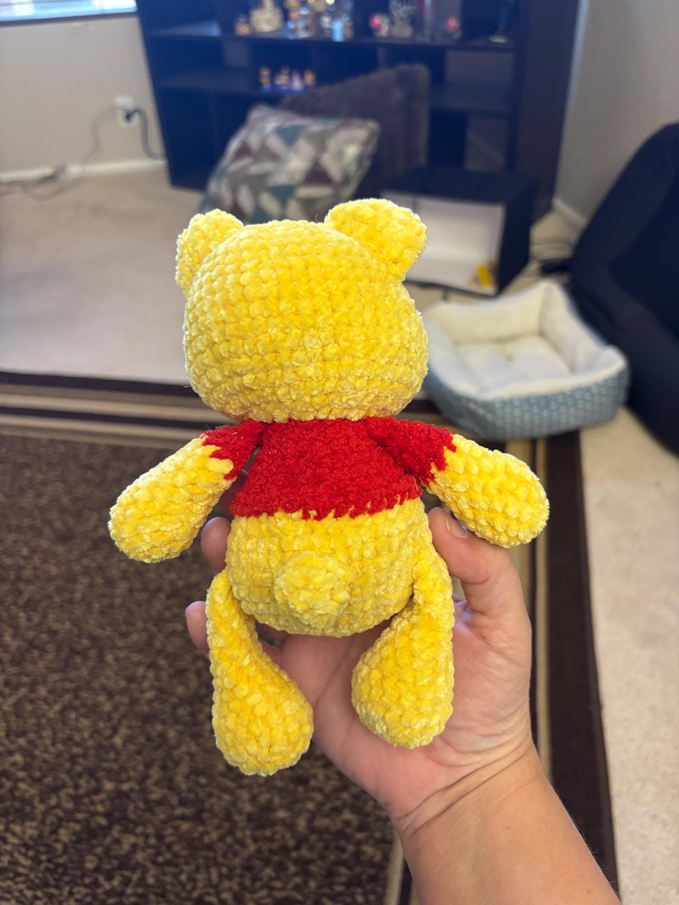 Chenille Crochet Plush Toy | Handmade Amigurumi Animal