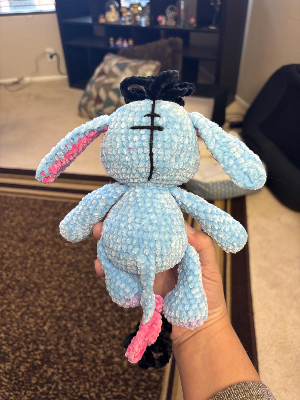 Chenille Crochet Plush Toy | Handmade Amigurumi Animal