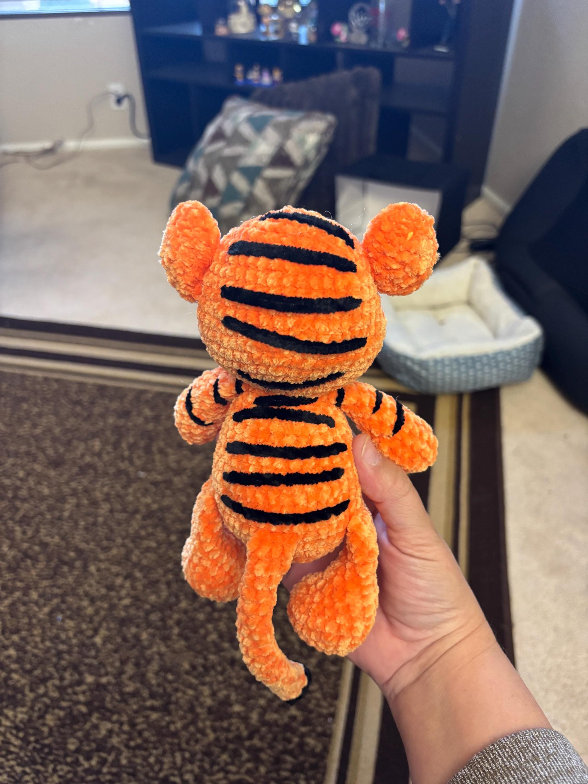 Chenille Crochet Plush Toy | Handmade Amigurumi Animal